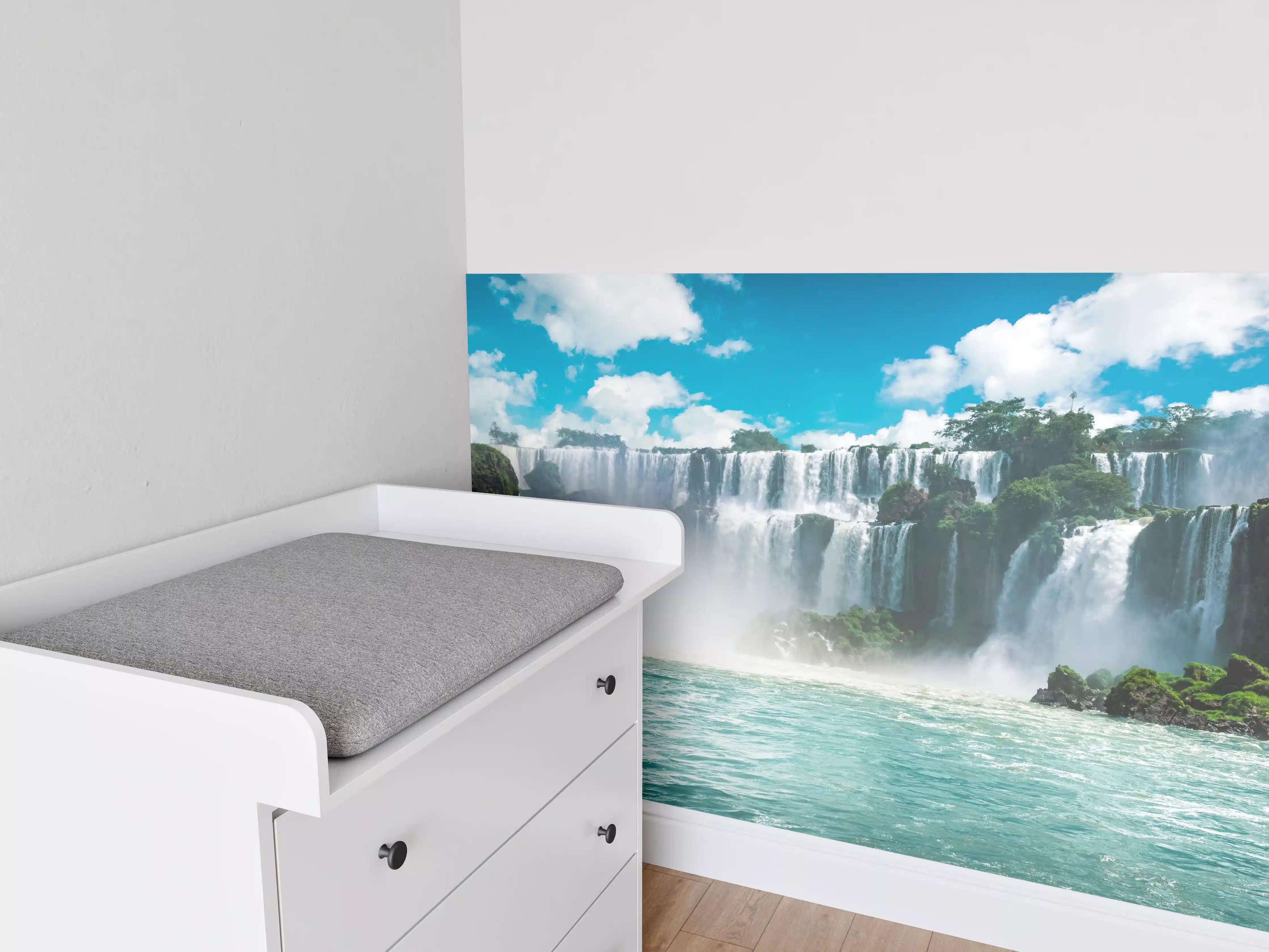 Babyzimmer Wandgestaltung - Die erstaunlichen Iguazu-Wasserfälle in Brasilien