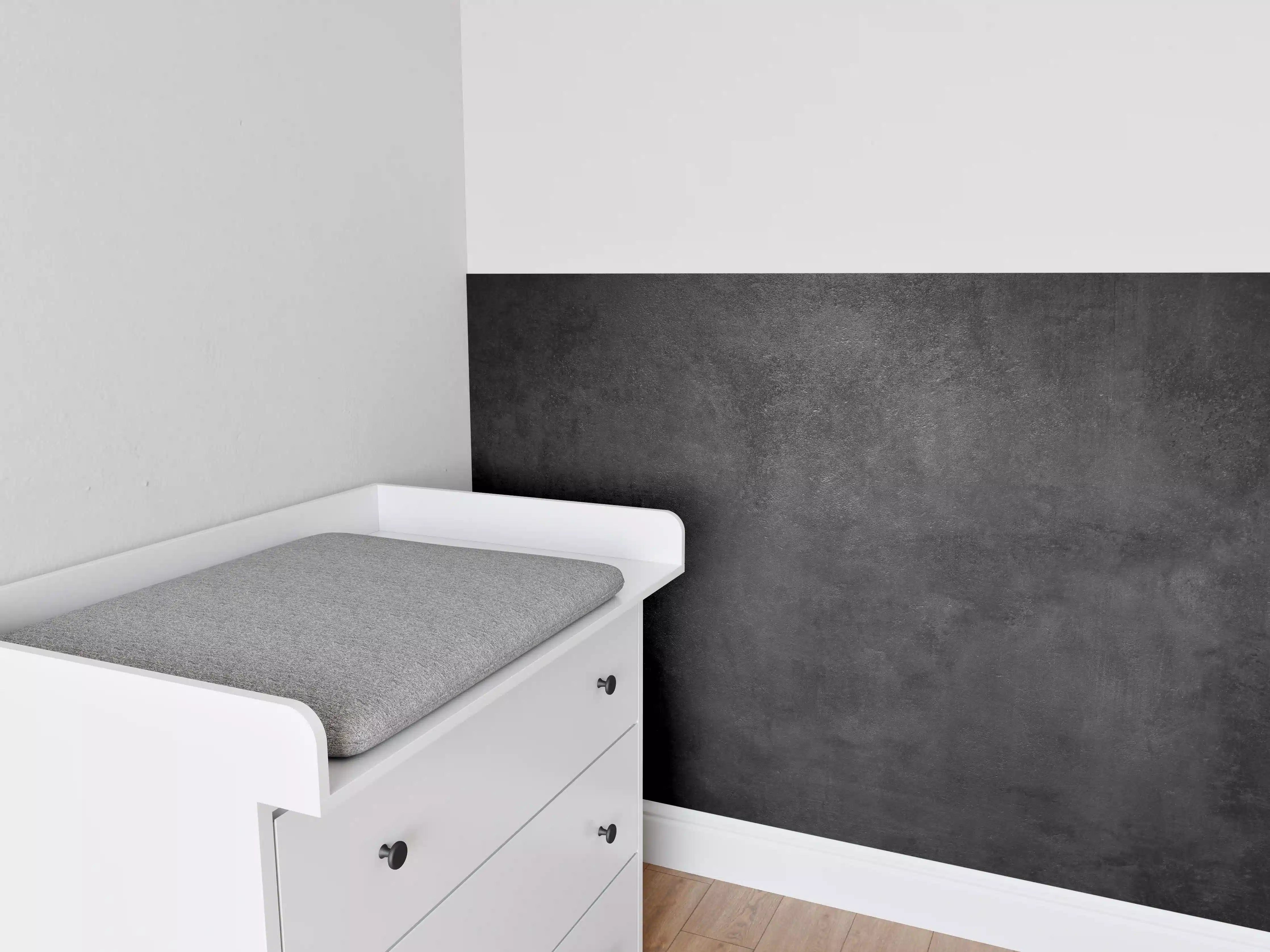 Babyzimmer Wandgestaltung - Dunkler Schiefer Textur