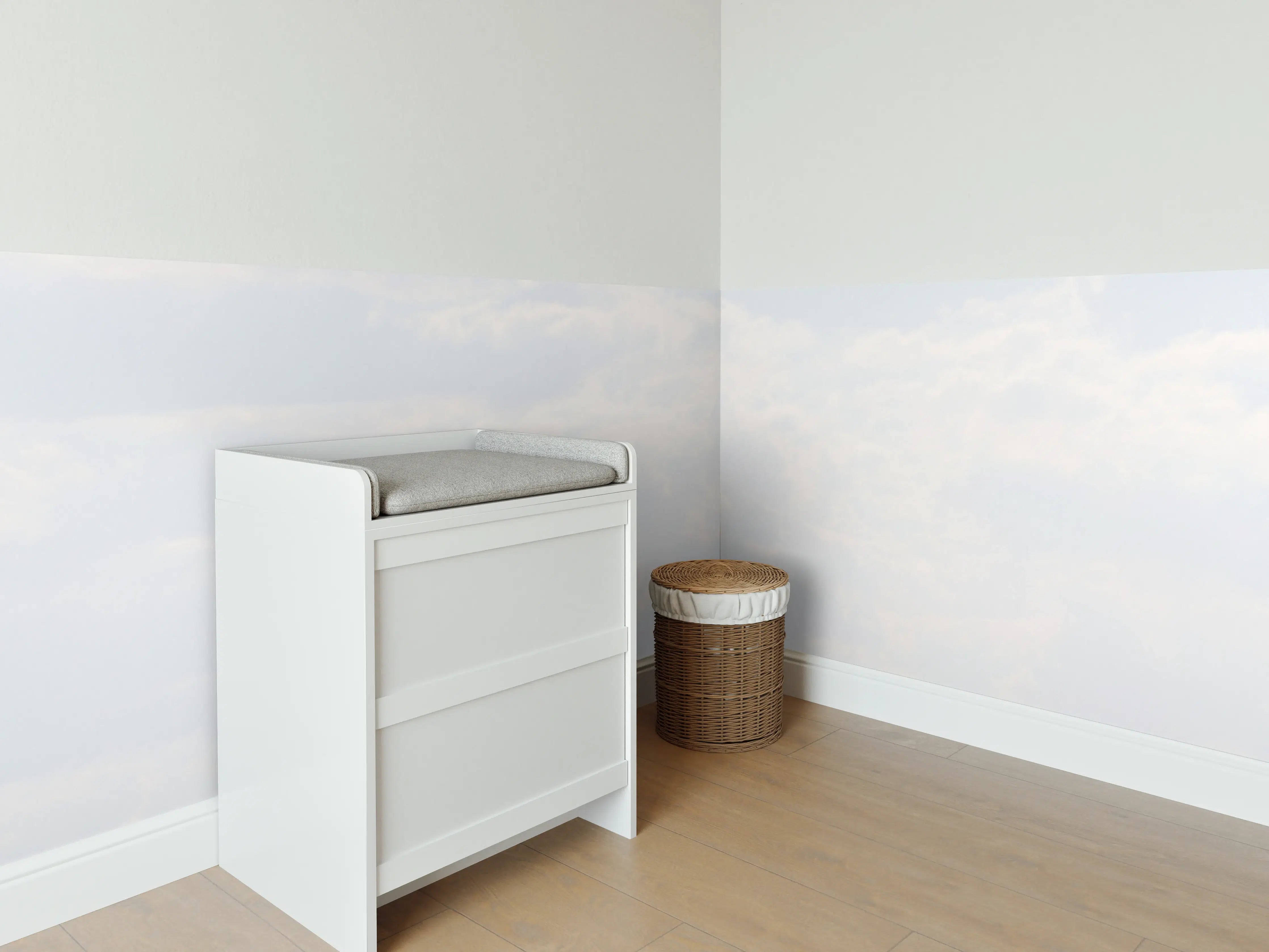 Babyzimmer Wandgestaltung - Einsamer Baum Südafrika