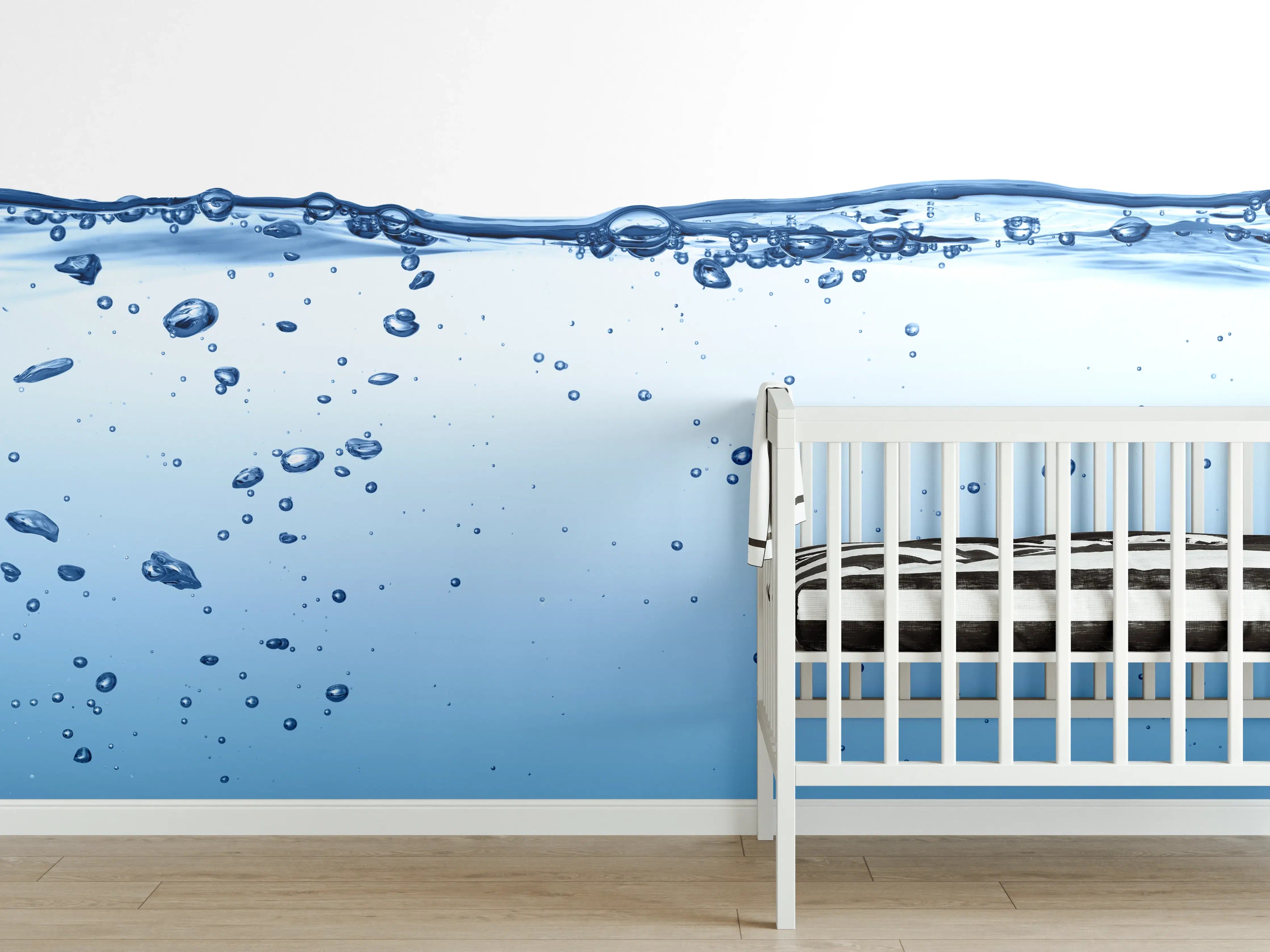 Babyzimmer Wandgestaltung - Energie des Wassers