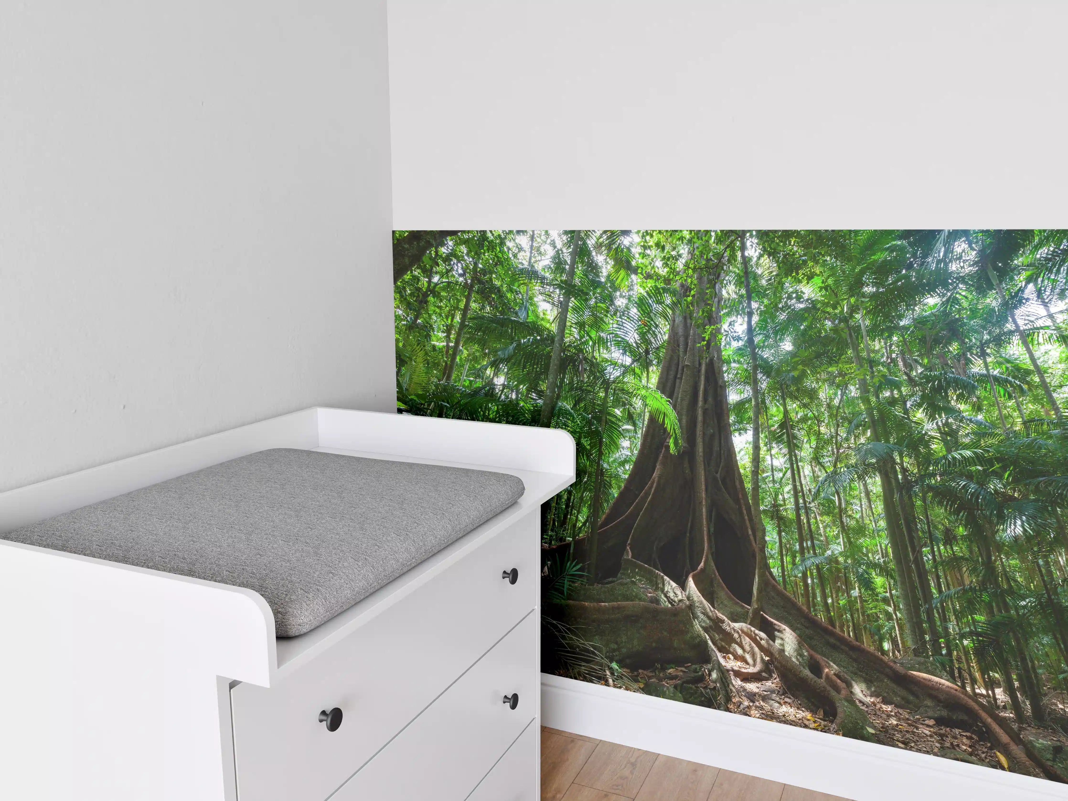 Babyzimmer Wandgestaltung - Erstaunlicher Riesenfeigenbaum
