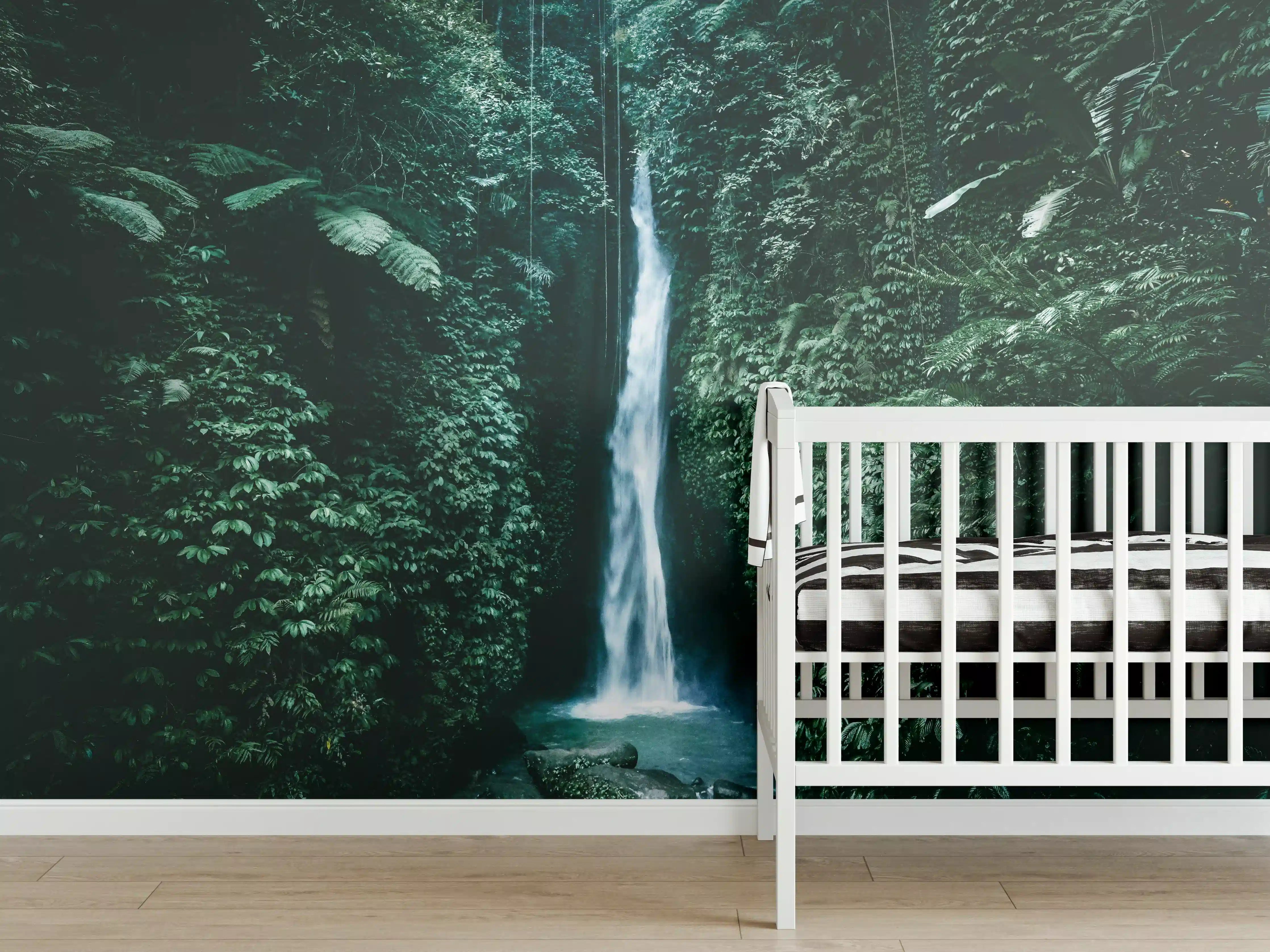 Babyzimmer Wandgestaltung - Erstaunlicher Wasserfall auf Bali