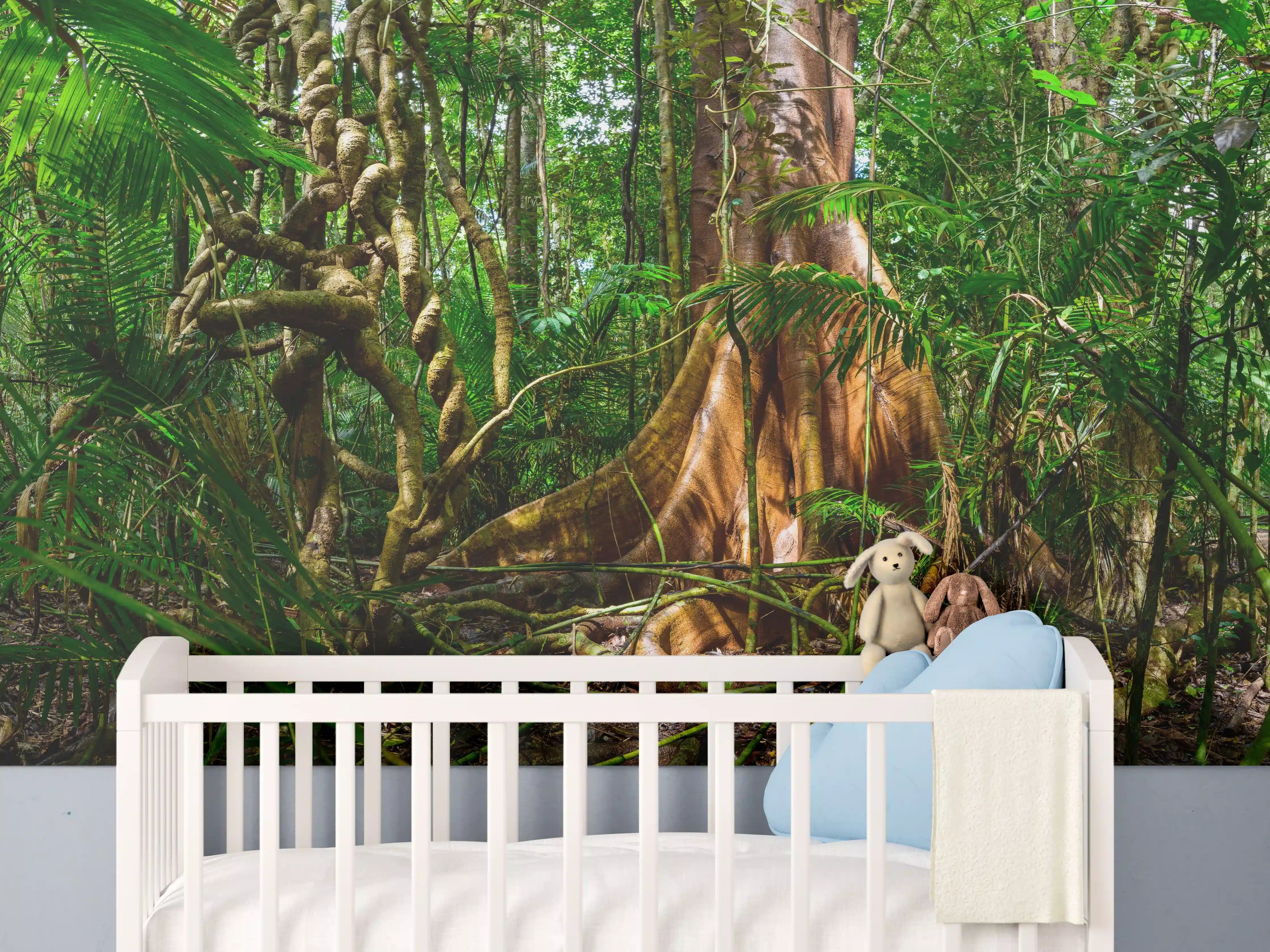 Babyzimmer Wandgestaltung - Feigenbaum