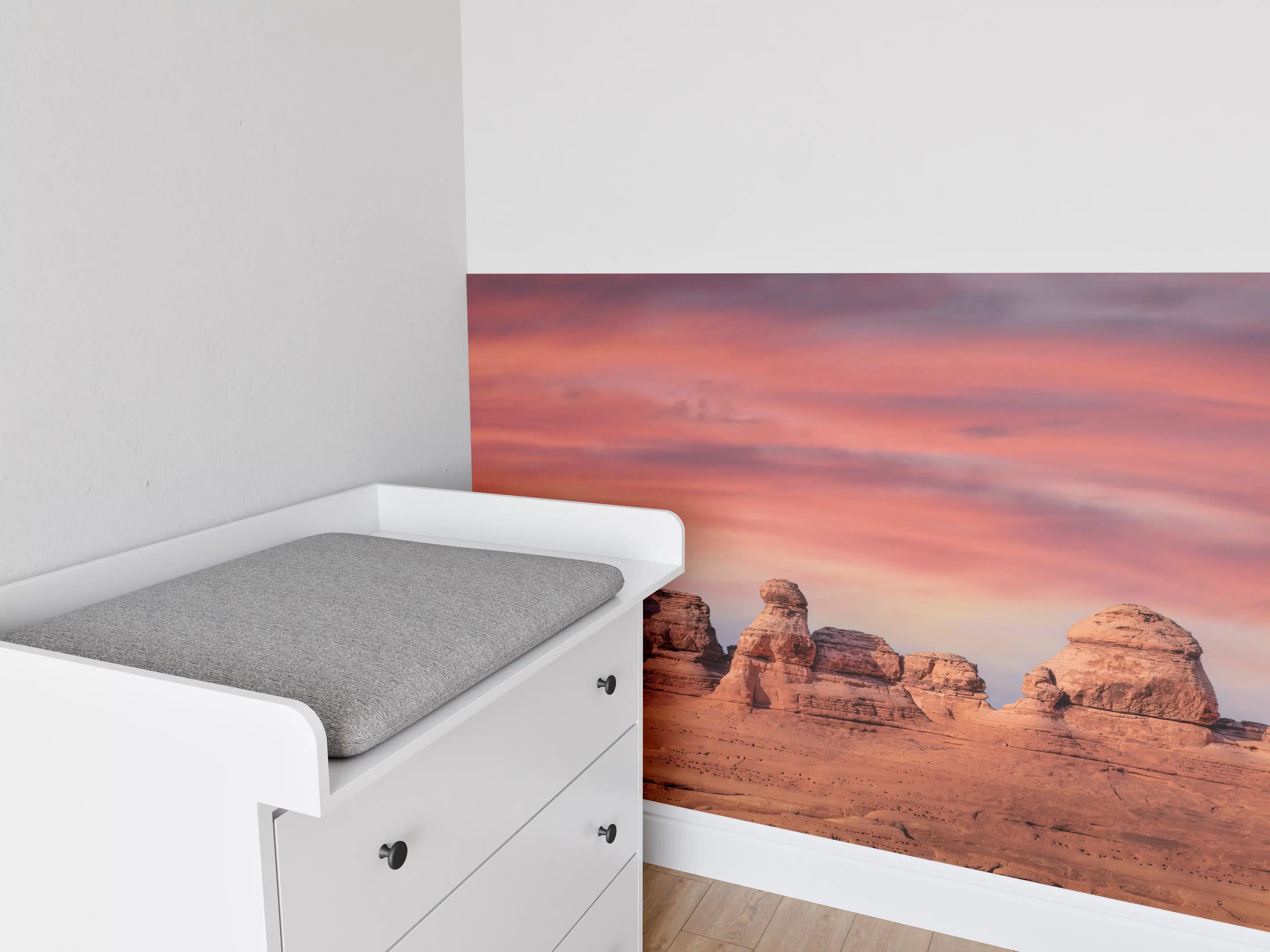 Babyzimmer Wandgestaltung - Filigraner Bogen im Arches National Park