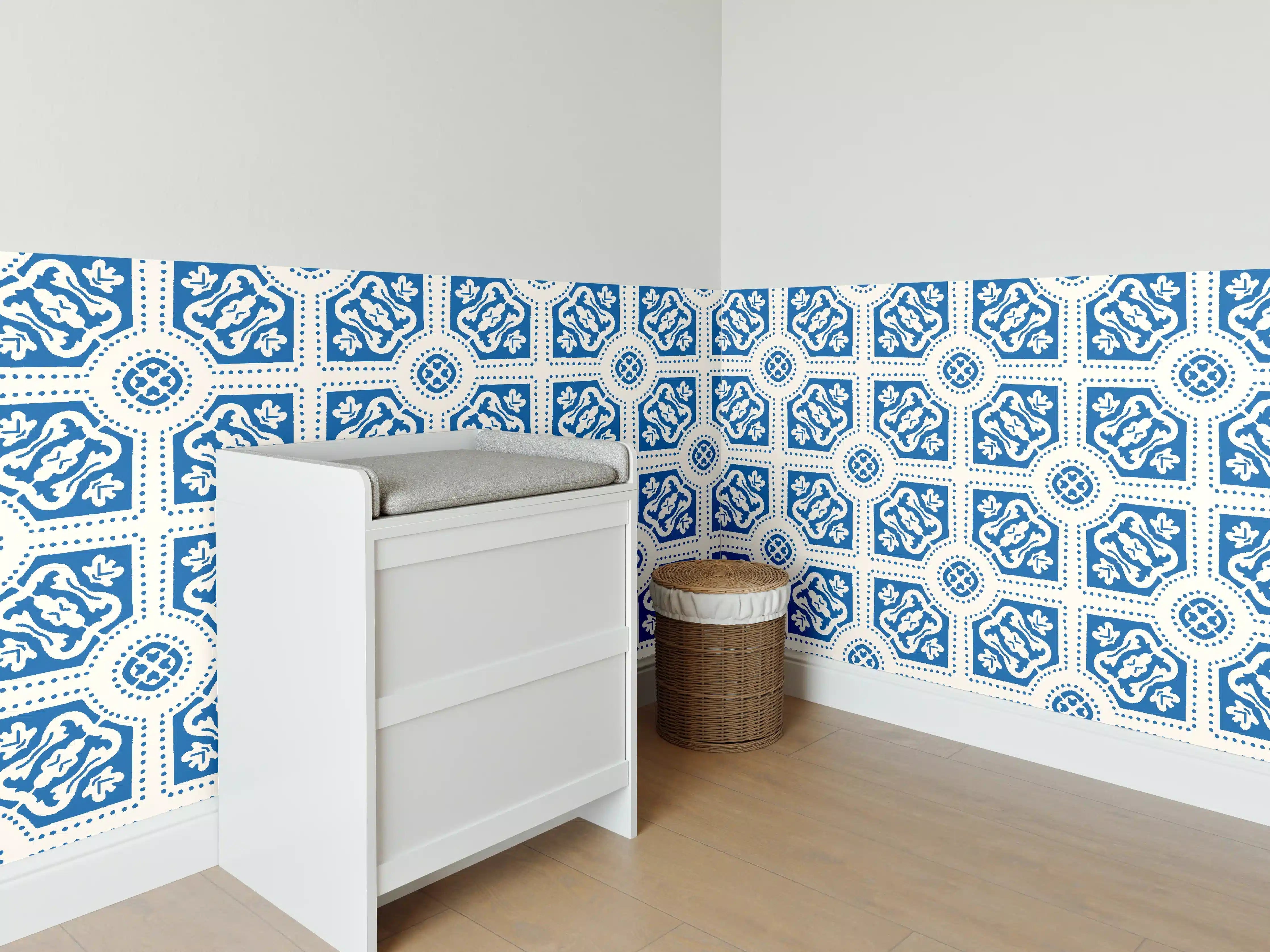 Babyzimmer Wandgestaltung - Fliesenkunst Portugals