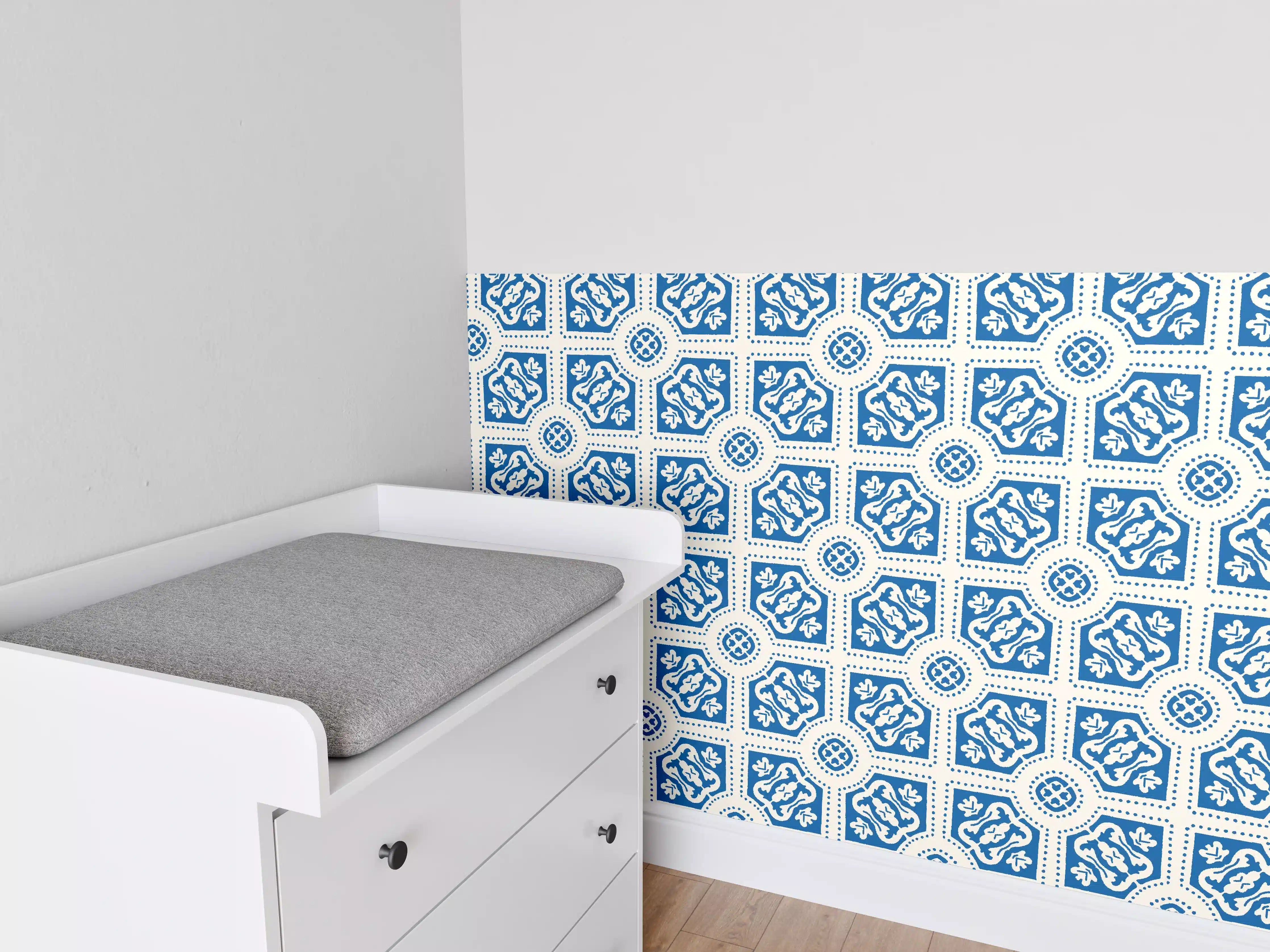 Babyzimmer Wandgestaltung - Fliesenkunst Portugals