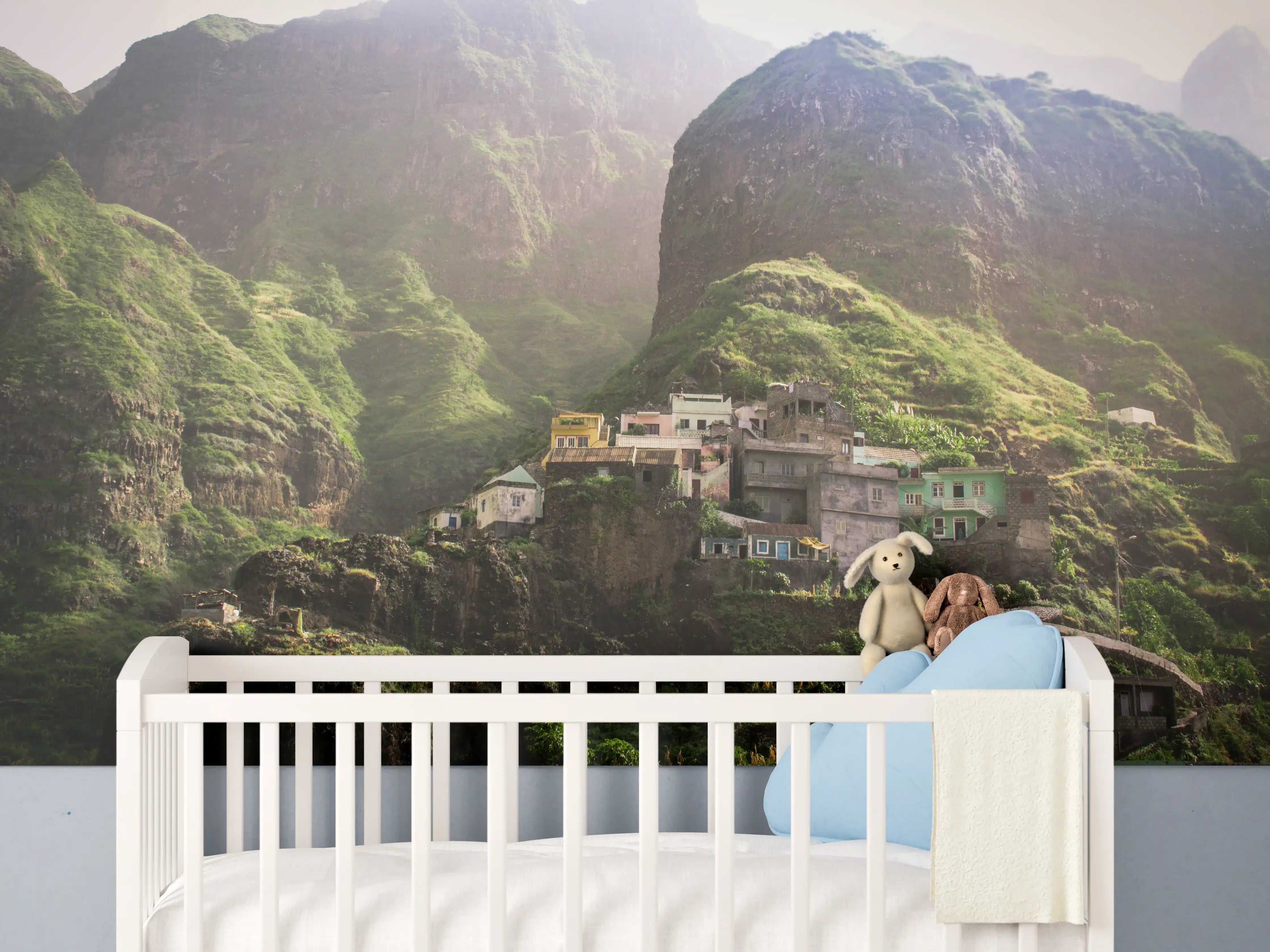 Babyzimmer Wandgestaltung - Fontainhas Landschaft