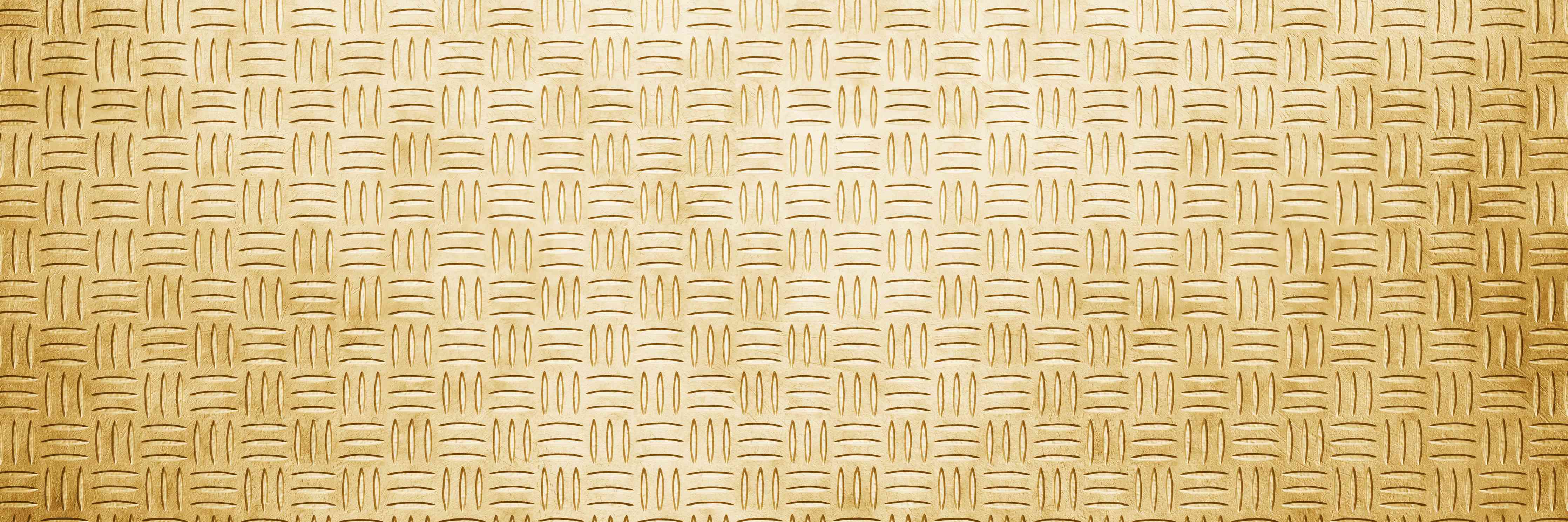 Babyzimmer Wandgestaltung-Goldene Musterfolie