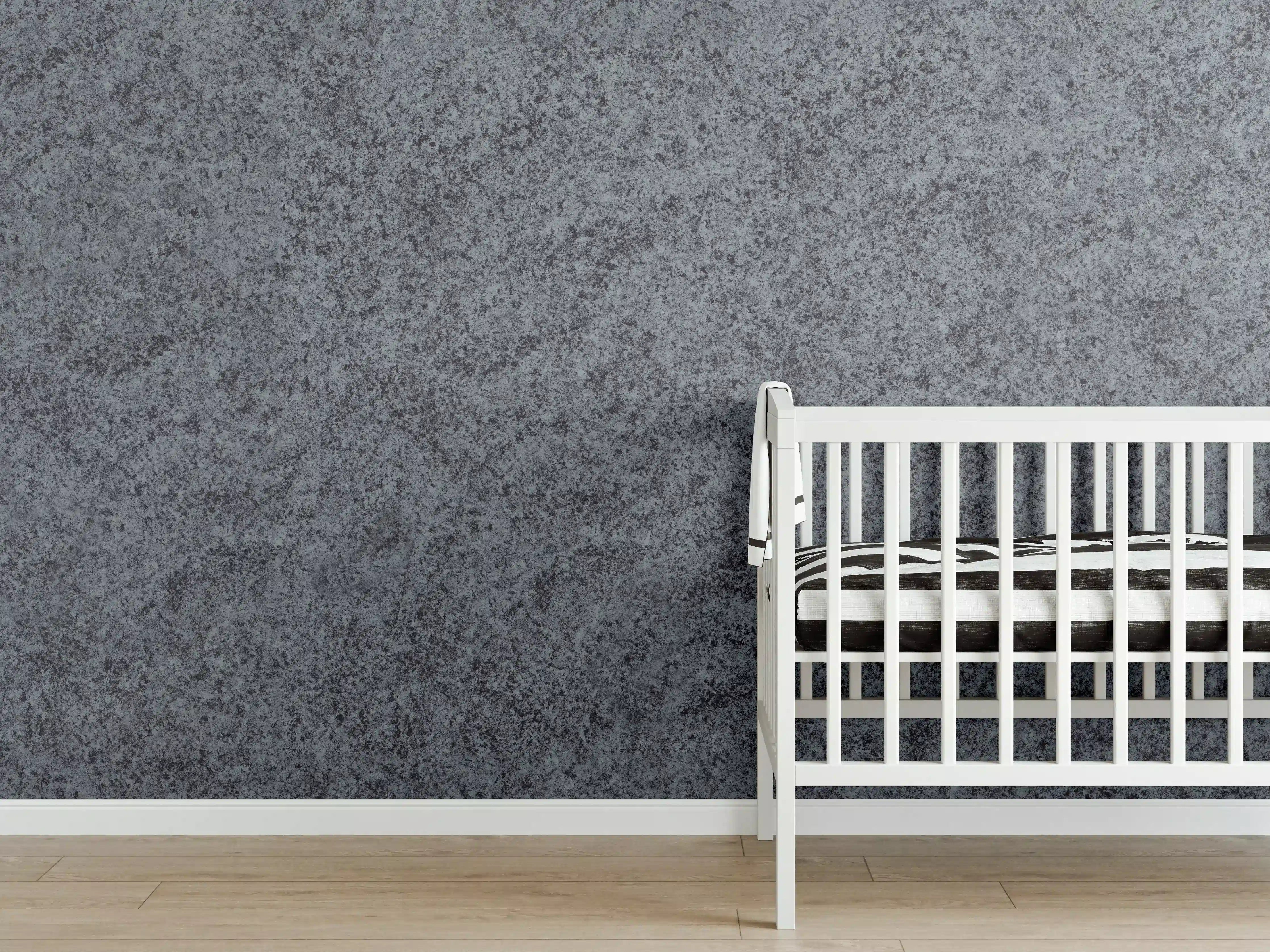 Babyzimmer Wandgestaltung - Granit Marmor Textur