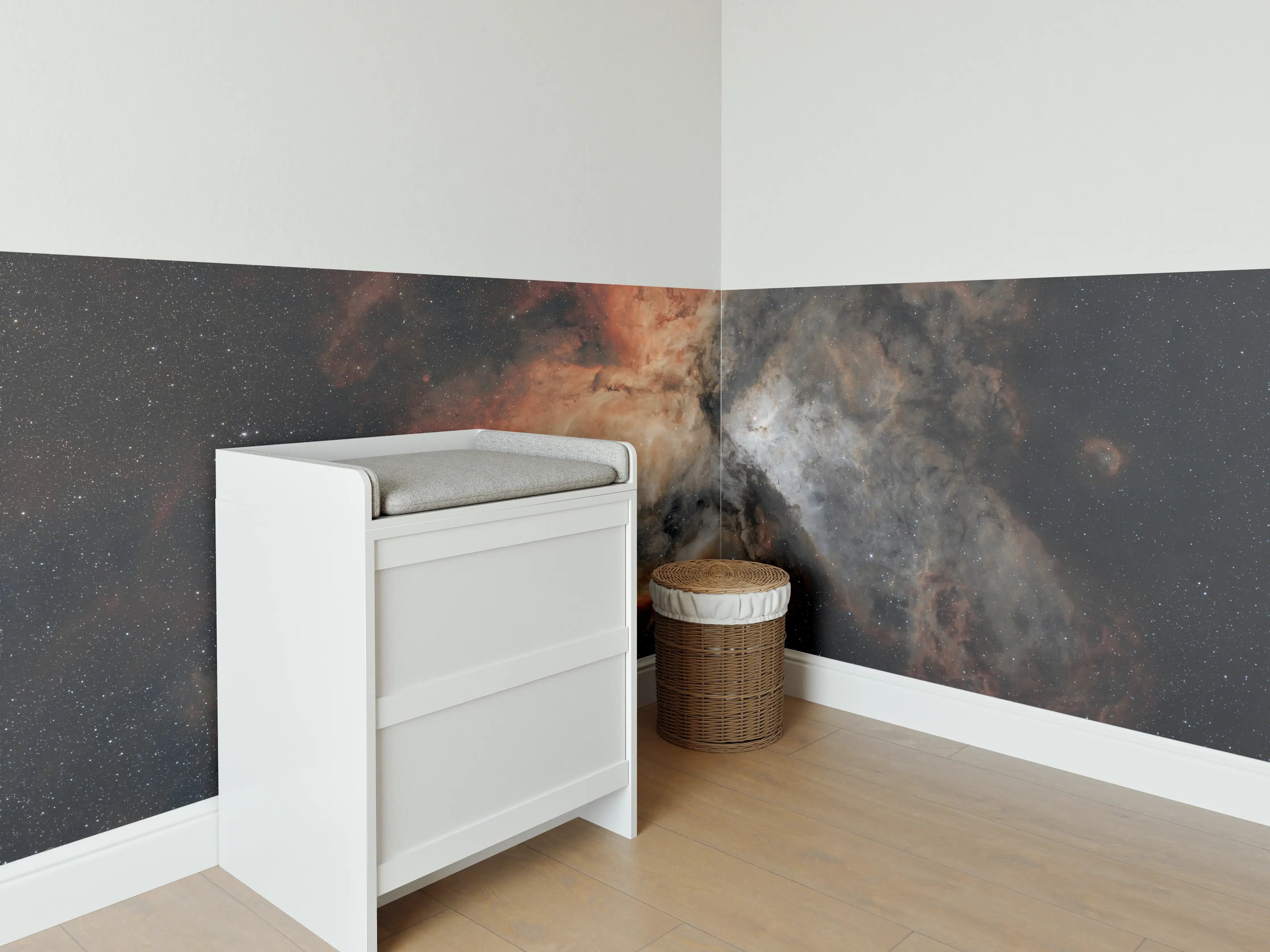 Babyzimmer Wandgestaltung - Great Carina Nebula