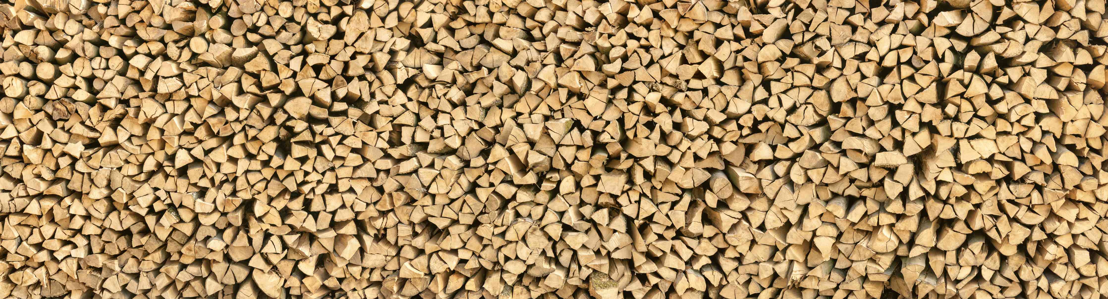 Babyzimmer Wandgestaltung-Großer Haufen Holzscheite