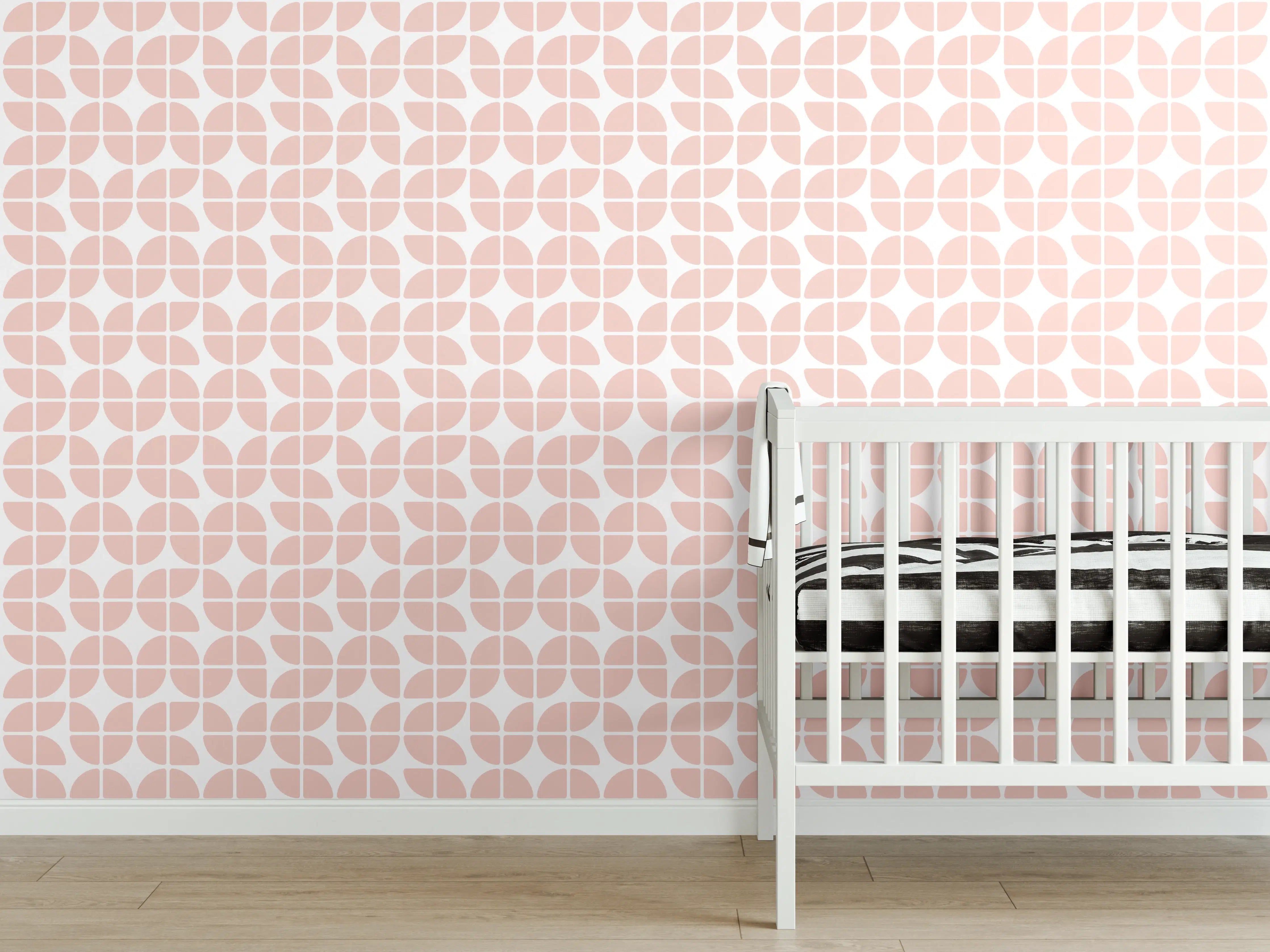 Babyzimmer Wandgestaltung - Helle, elegante Küchenrückwand
