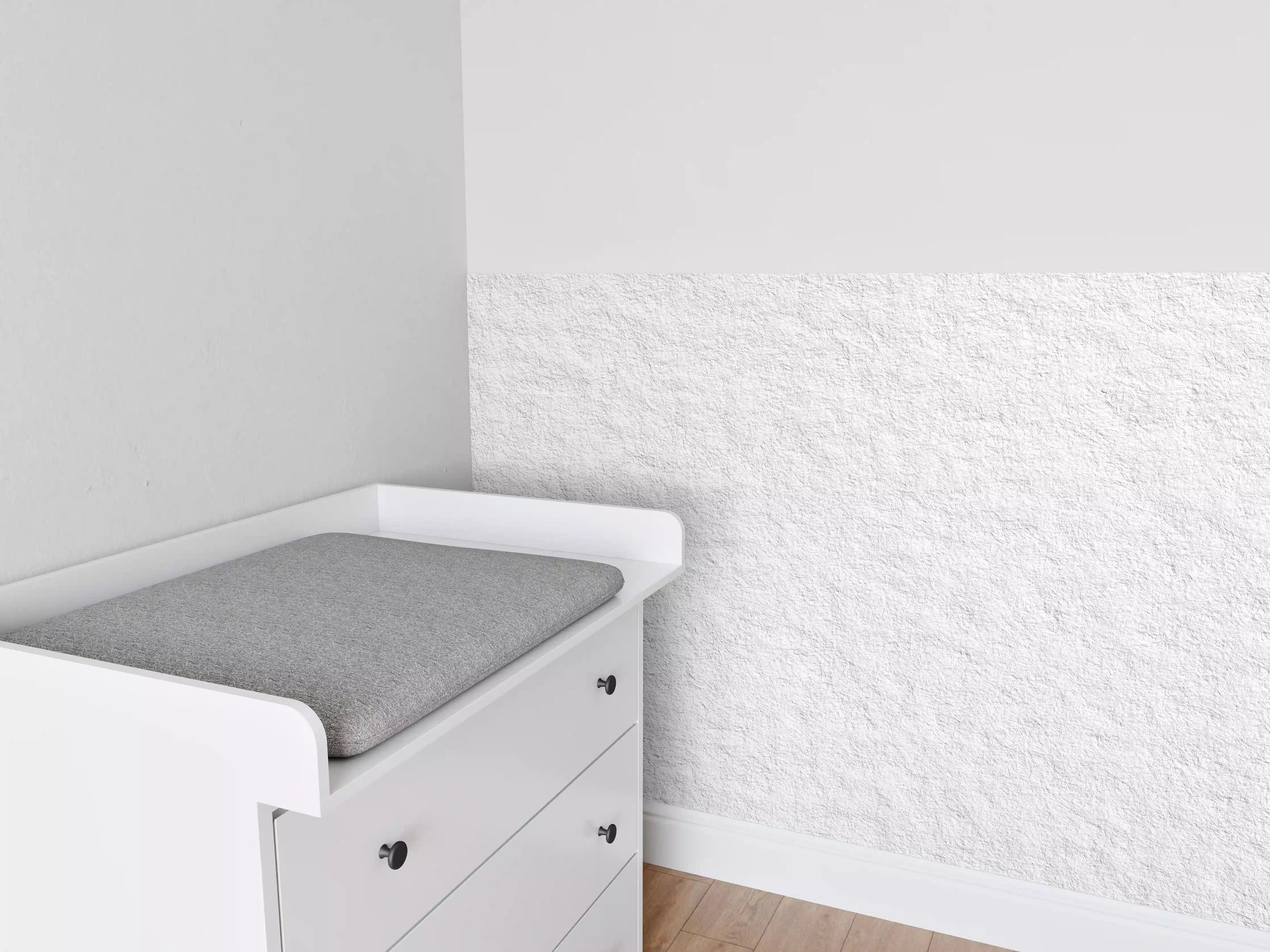 Babyzimmer Wandgestaltung - Helles Tapeten Muster