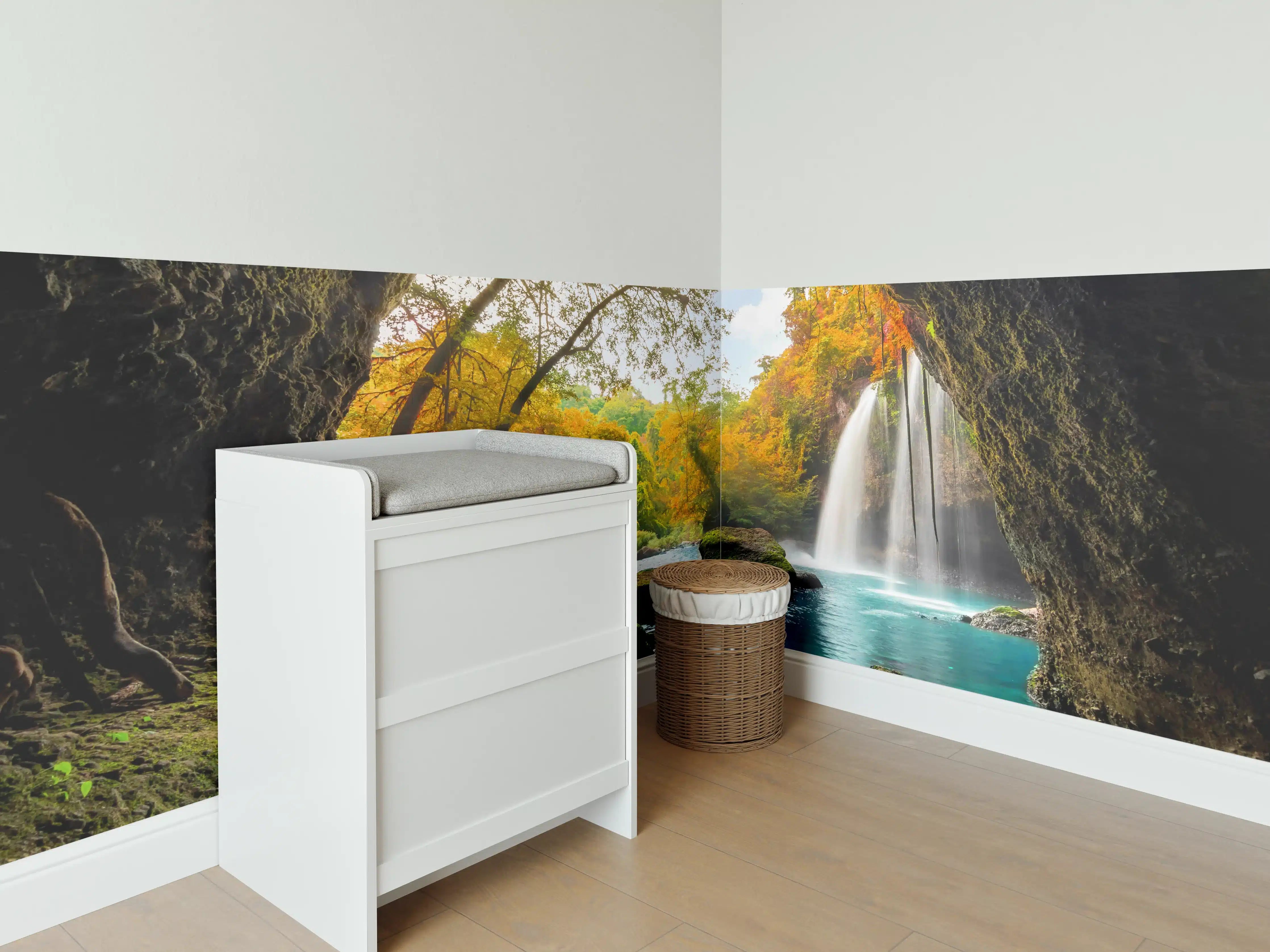 Babyzimmer Wandgestaltung - Heo Suwat Wasserfall in Thailand