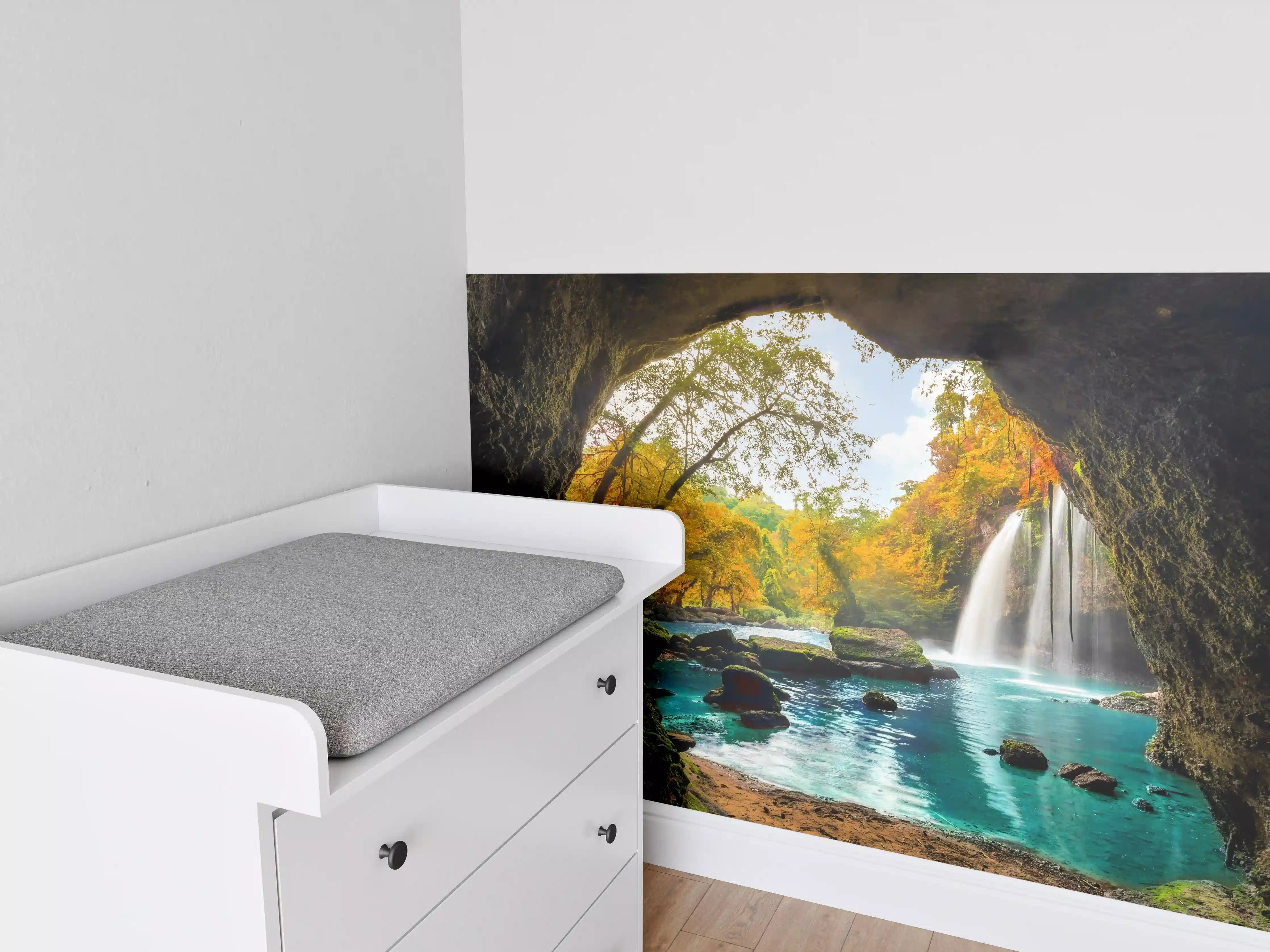 Babyzimmer Wandgestaltung - Heo Suwat Wasserfall in Thailand