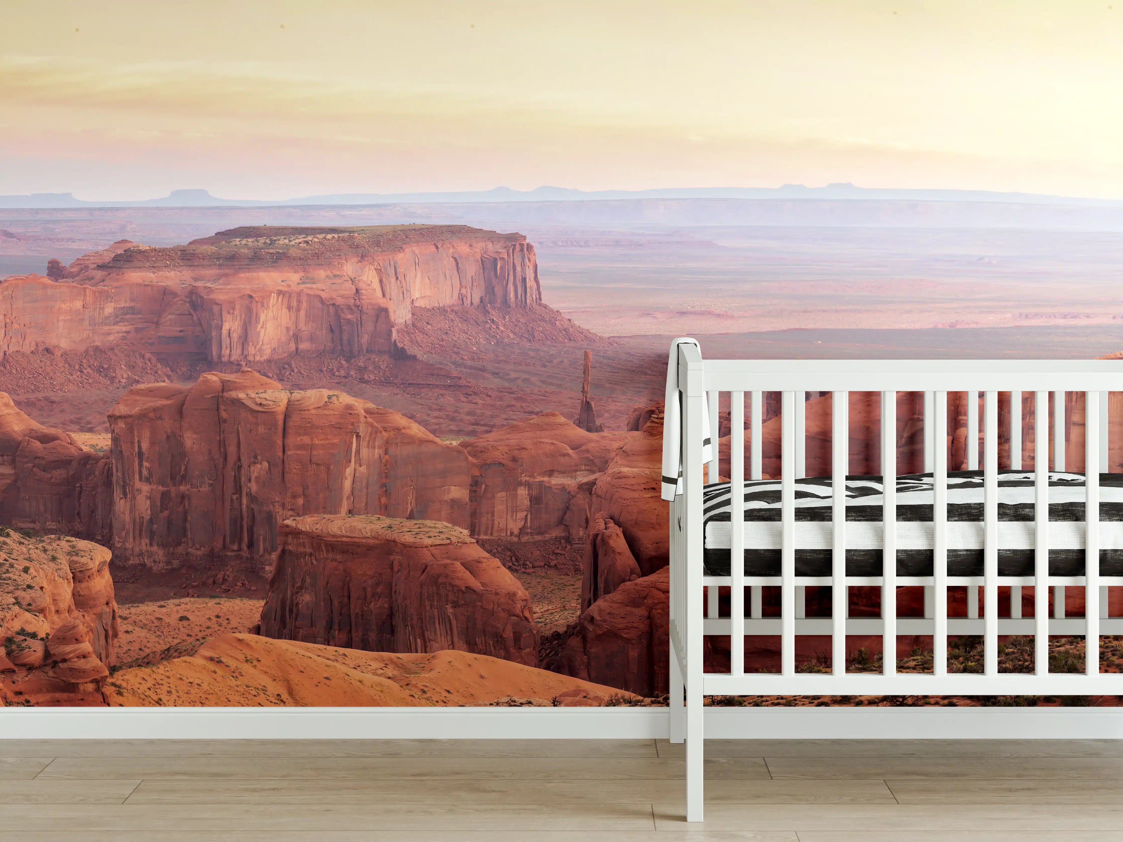 Babyzimmer Wandgestaltung - Hunts Mesa Schlucht in Arizona