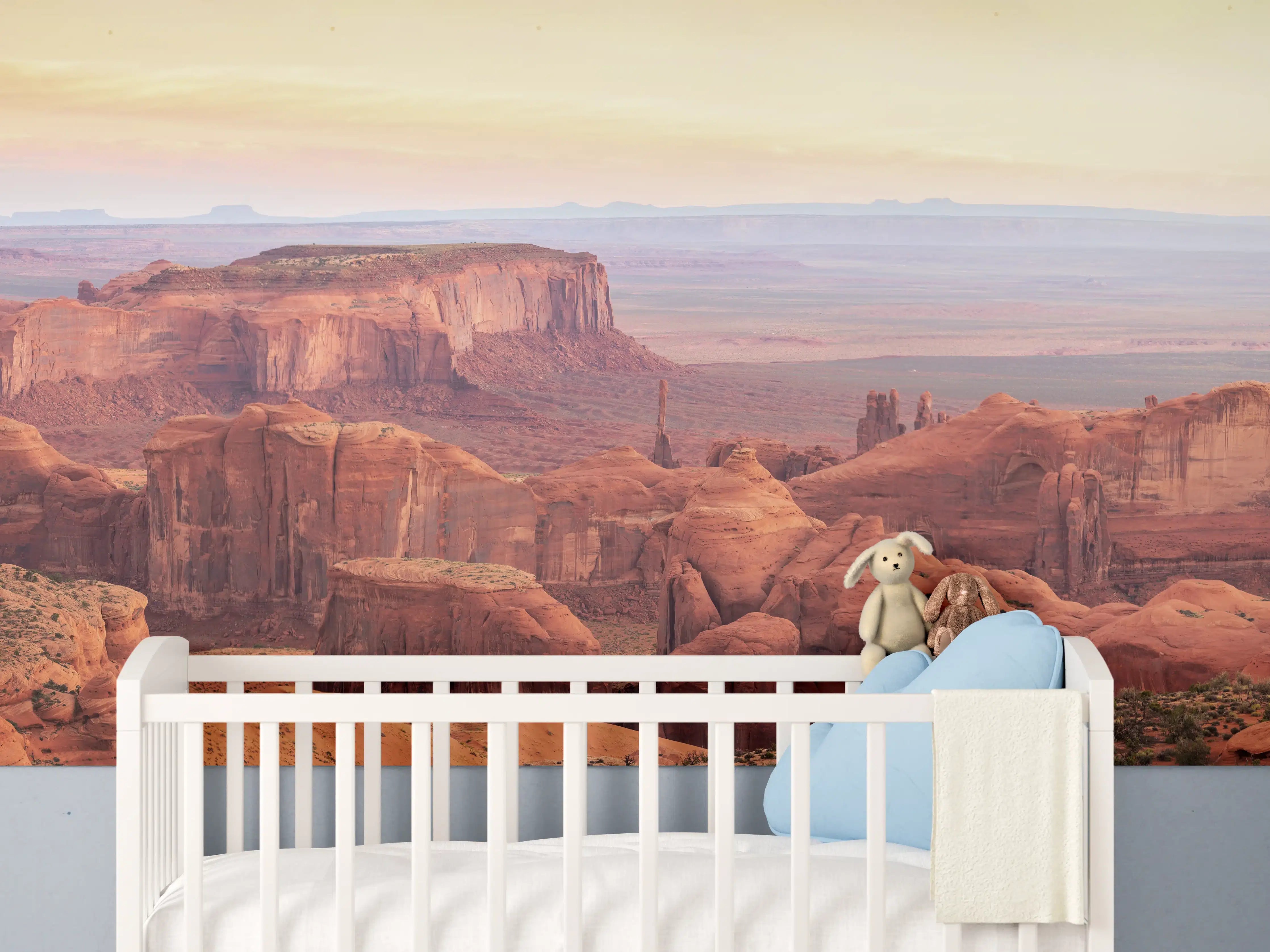 Babyzimmer Wandgestaltung - Hunts Mesa Schlucht in Arizona