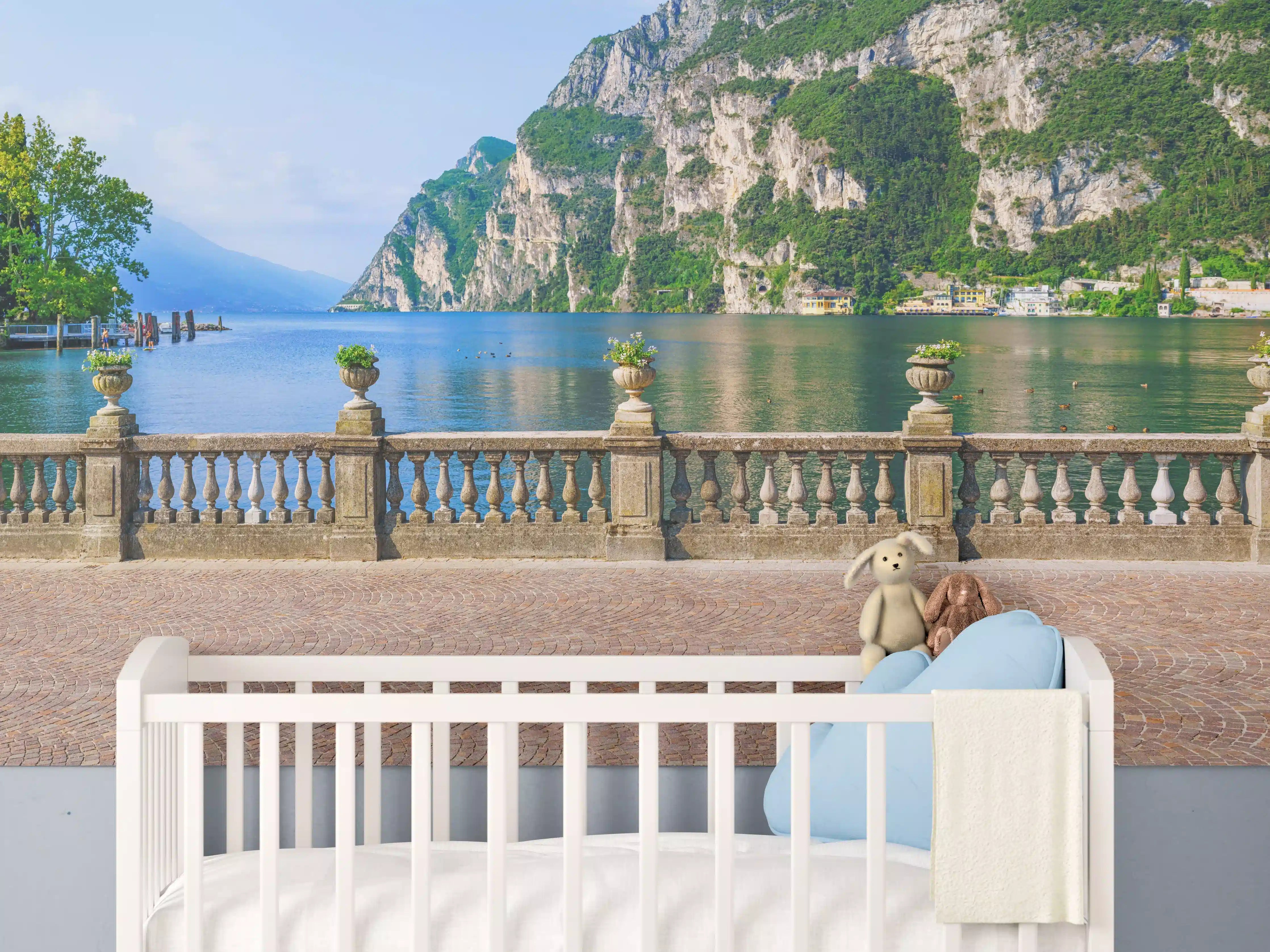 Babyzimmer Wandgestaltung - Italien Riva del Garda See