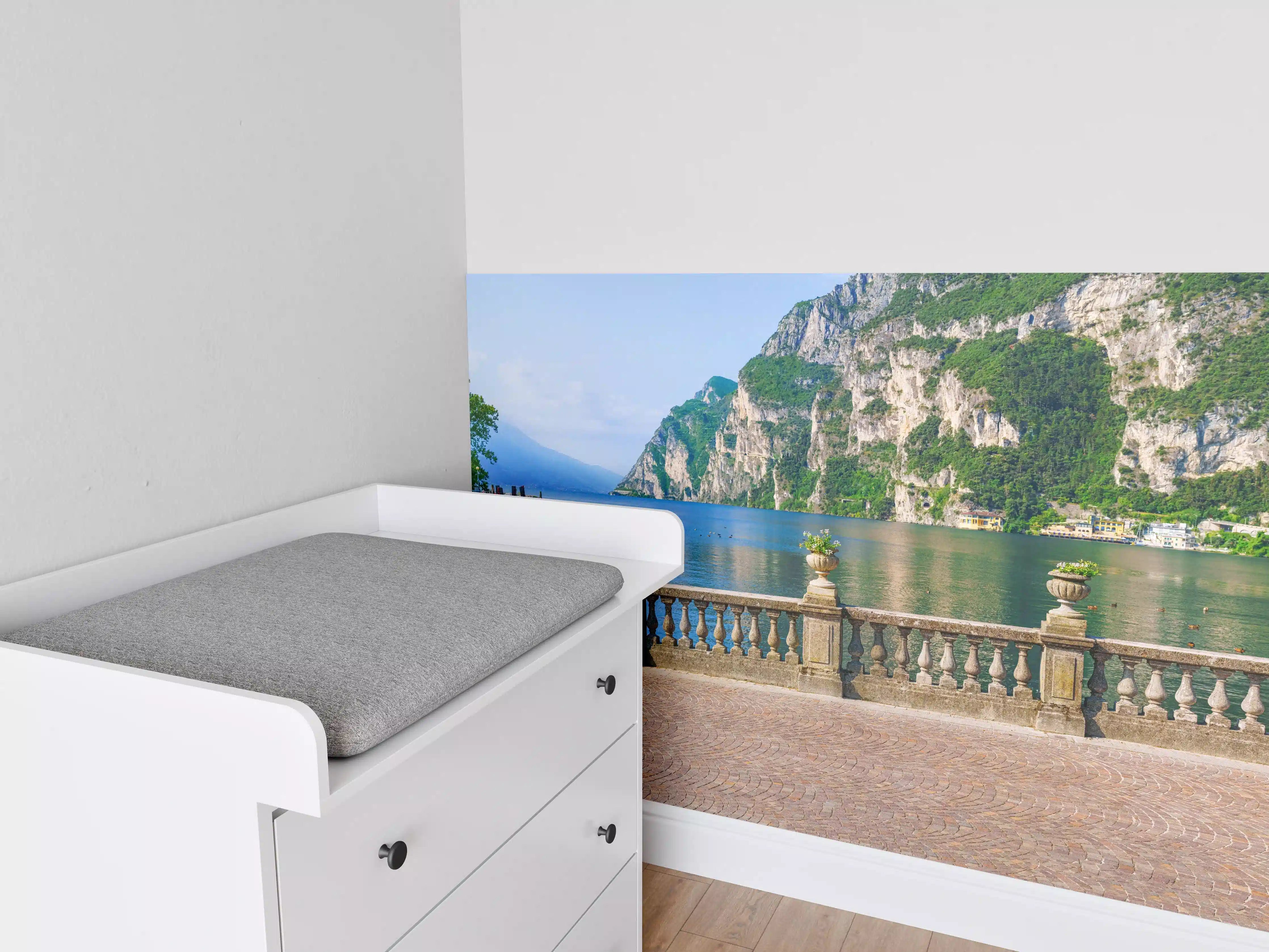 Babyzimmer Wandgestaltung - Italien Riva del Garda See