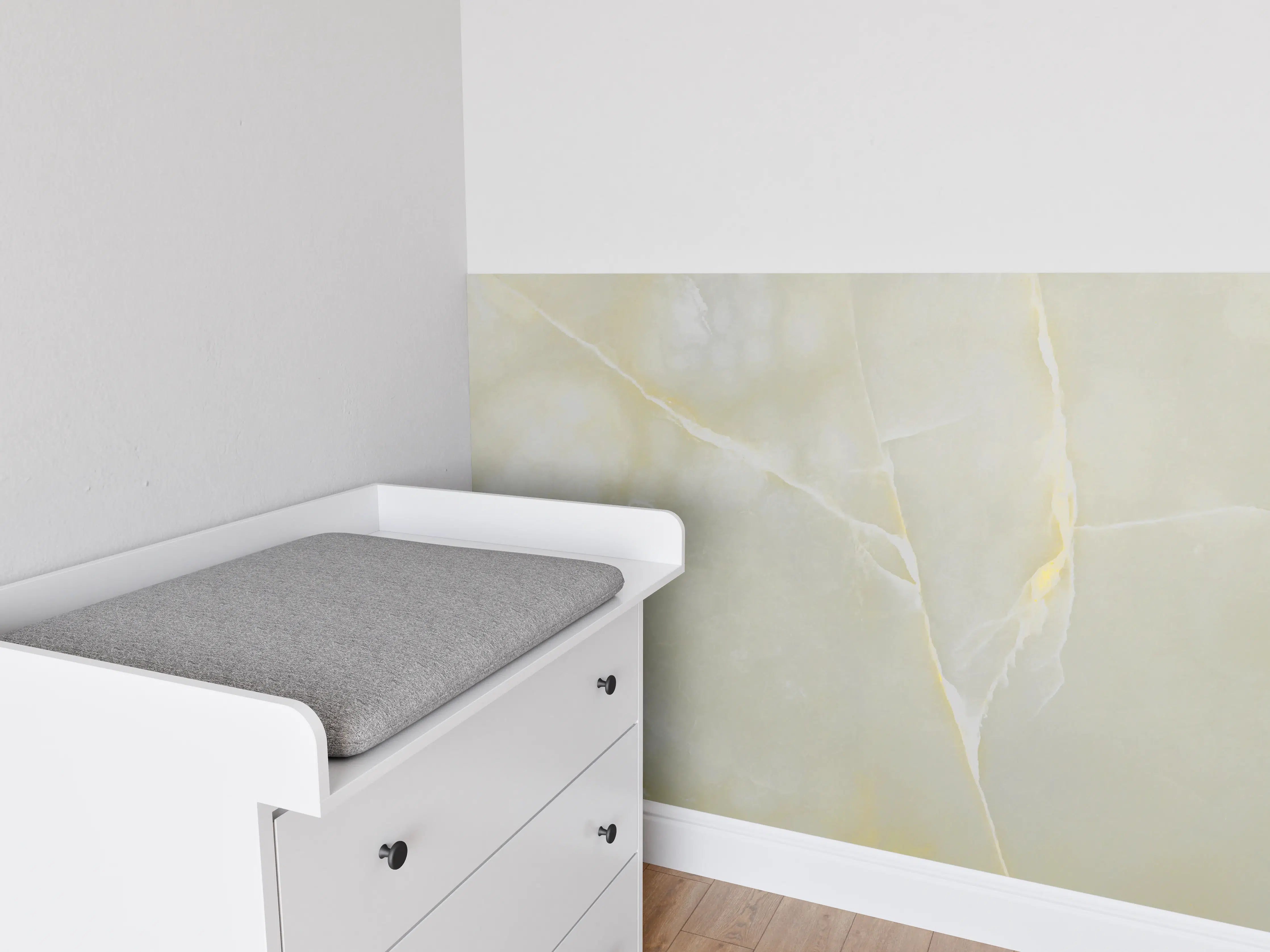 Babyzimmer Wandgestaltung - Italienischer bunter Beige breccia Marmor