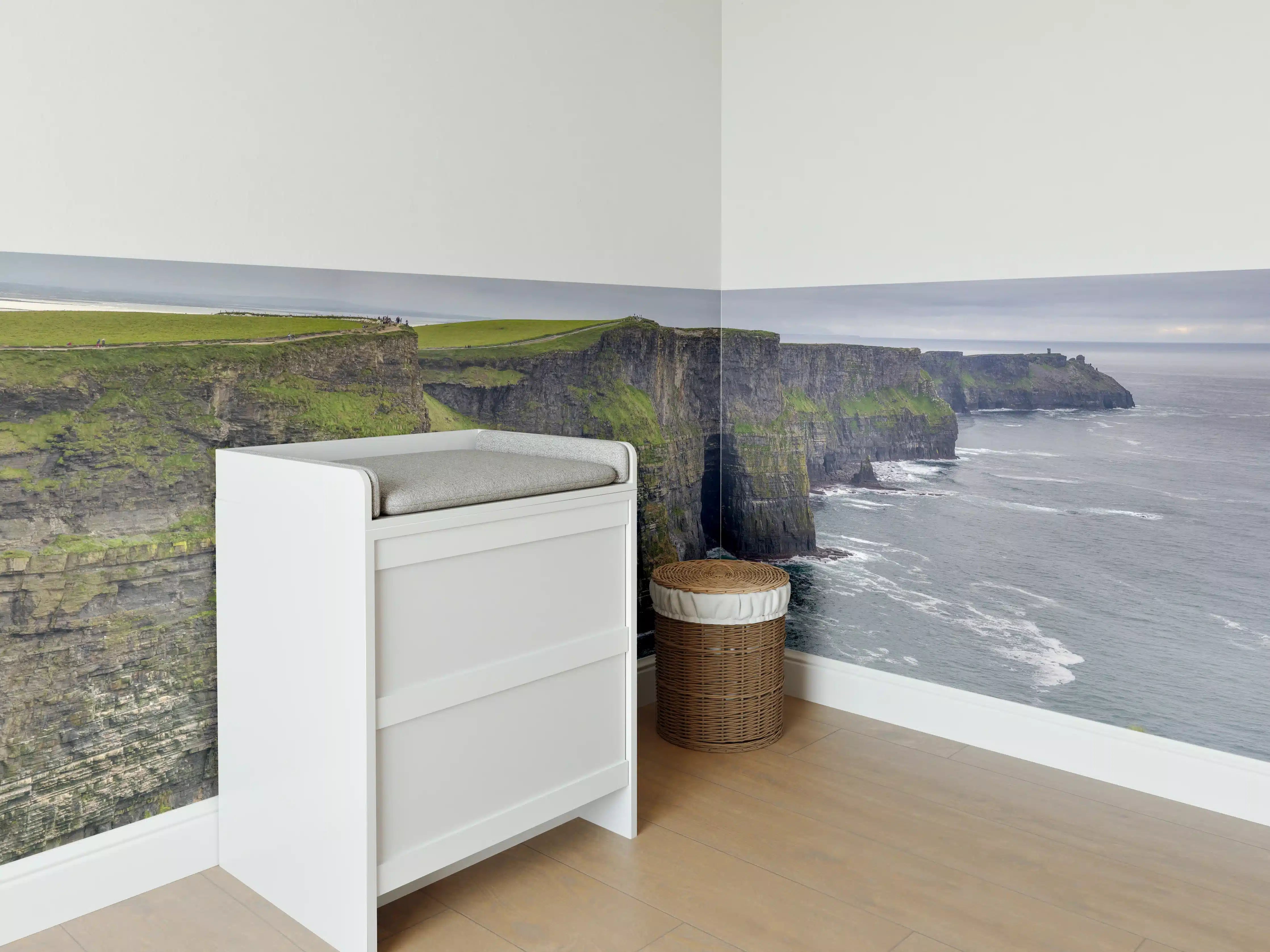 Babyzimmer Wandgestaltung - Klippenlinie in Kerry - Irland