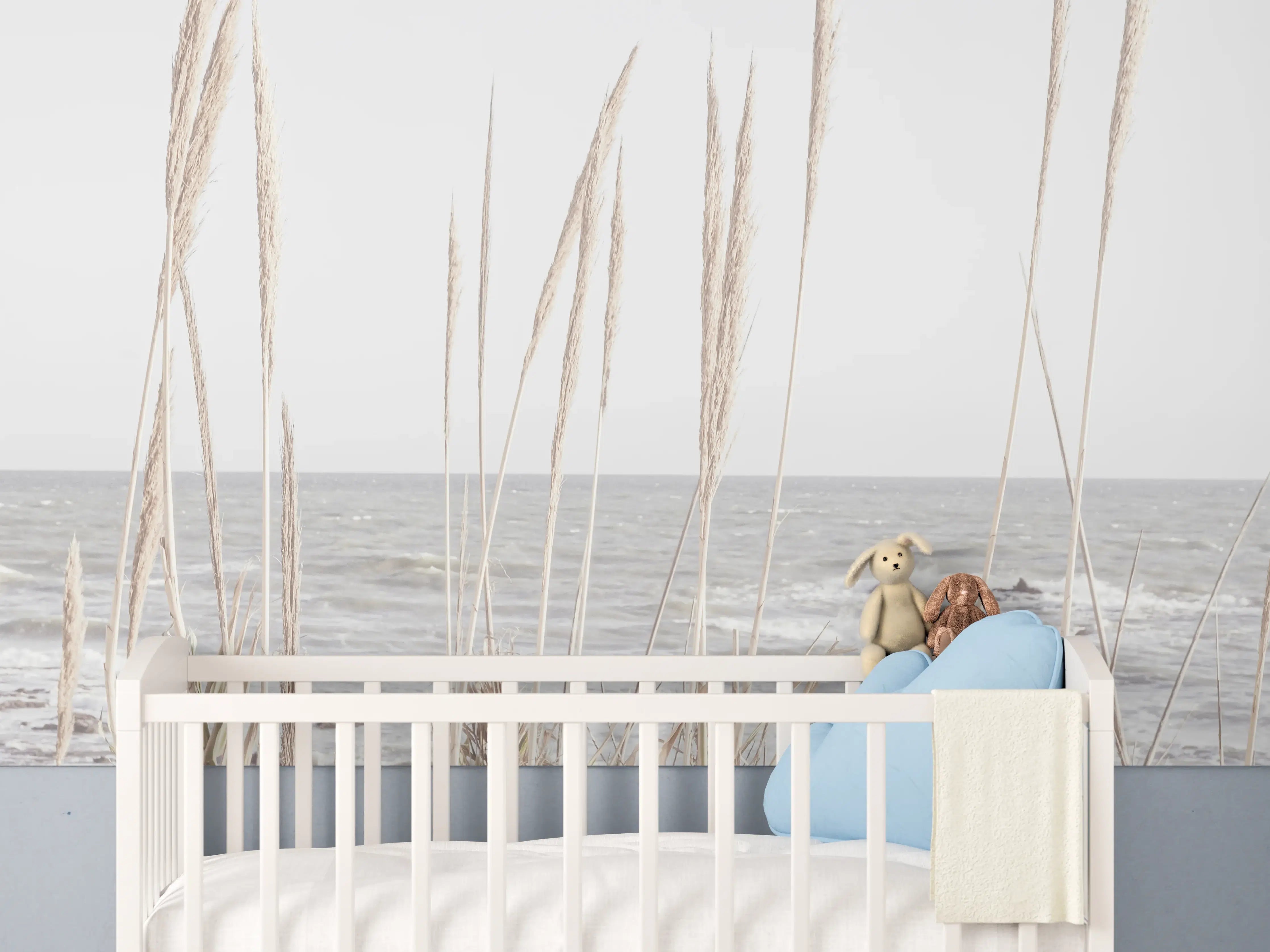 Babyzimmer Wandgestaltung - Küstenbild - Am Meer