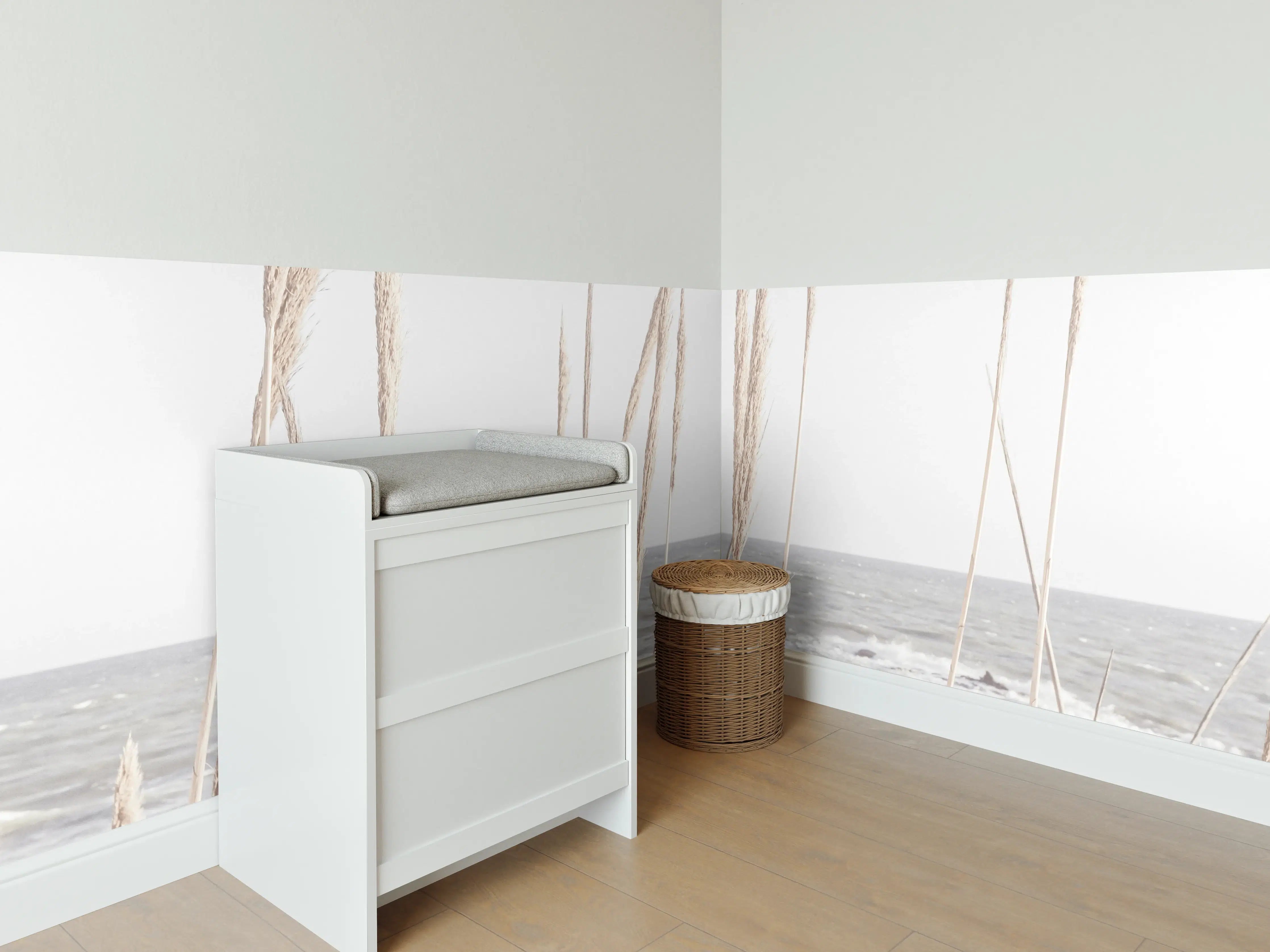 Babyzimmer Wandgestaltung - Küstenbild - Am Meer
