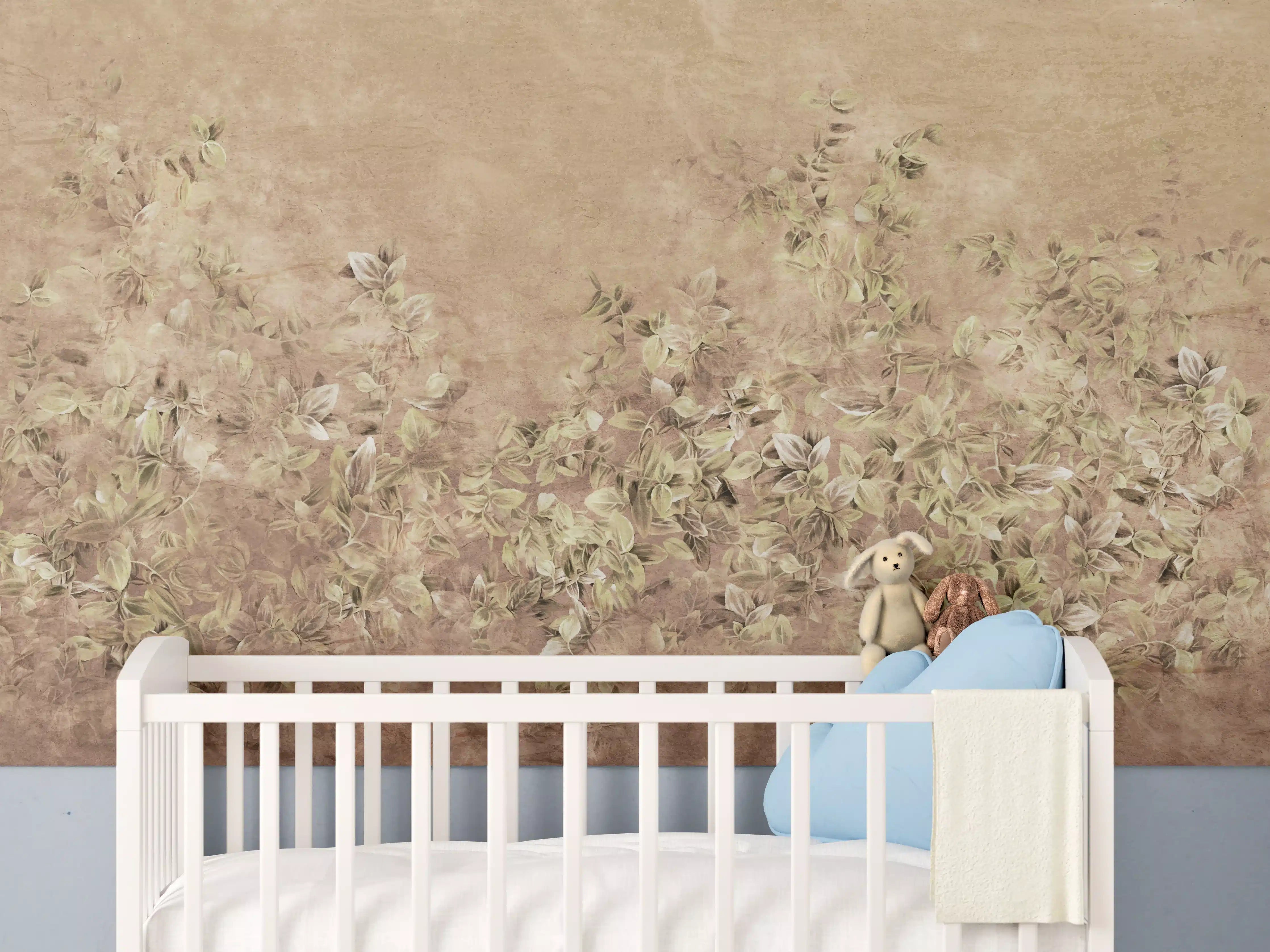 Babyzimmer Wandgestaltung - Kunstgemälde - Vintage 