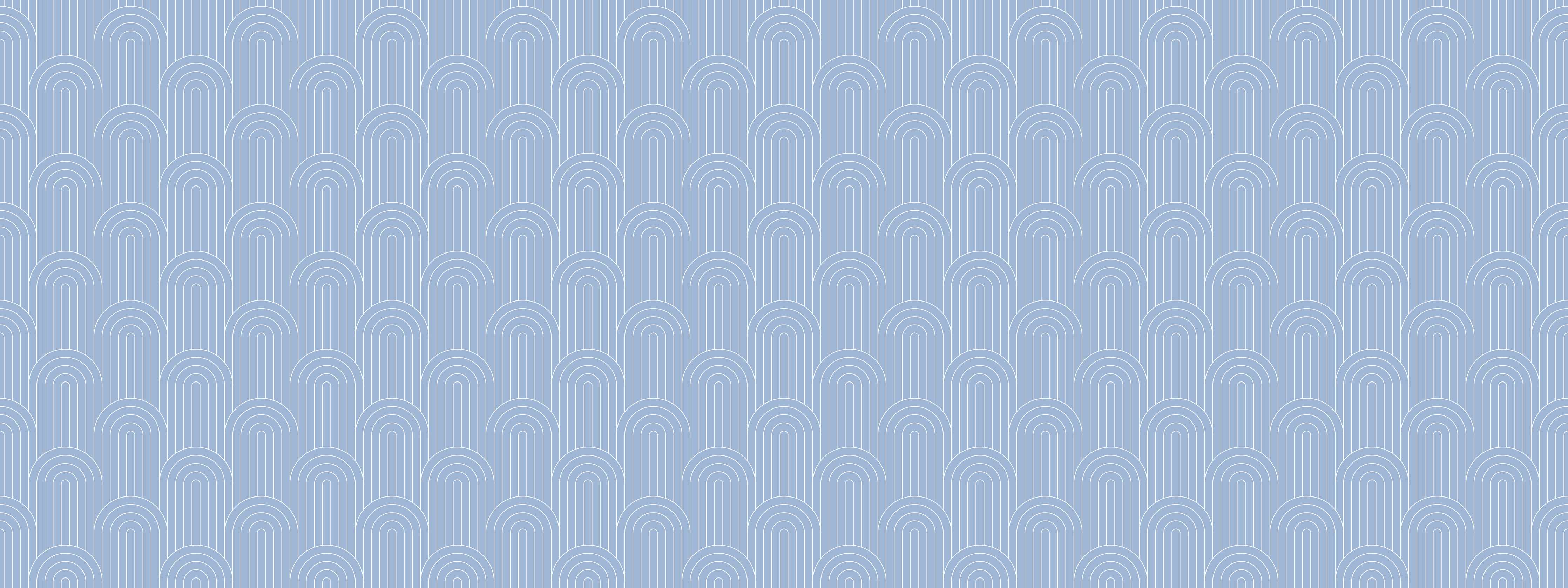 Babyzimmer Wandgestaltung-Leuchtende blauer Fliesen-Designs