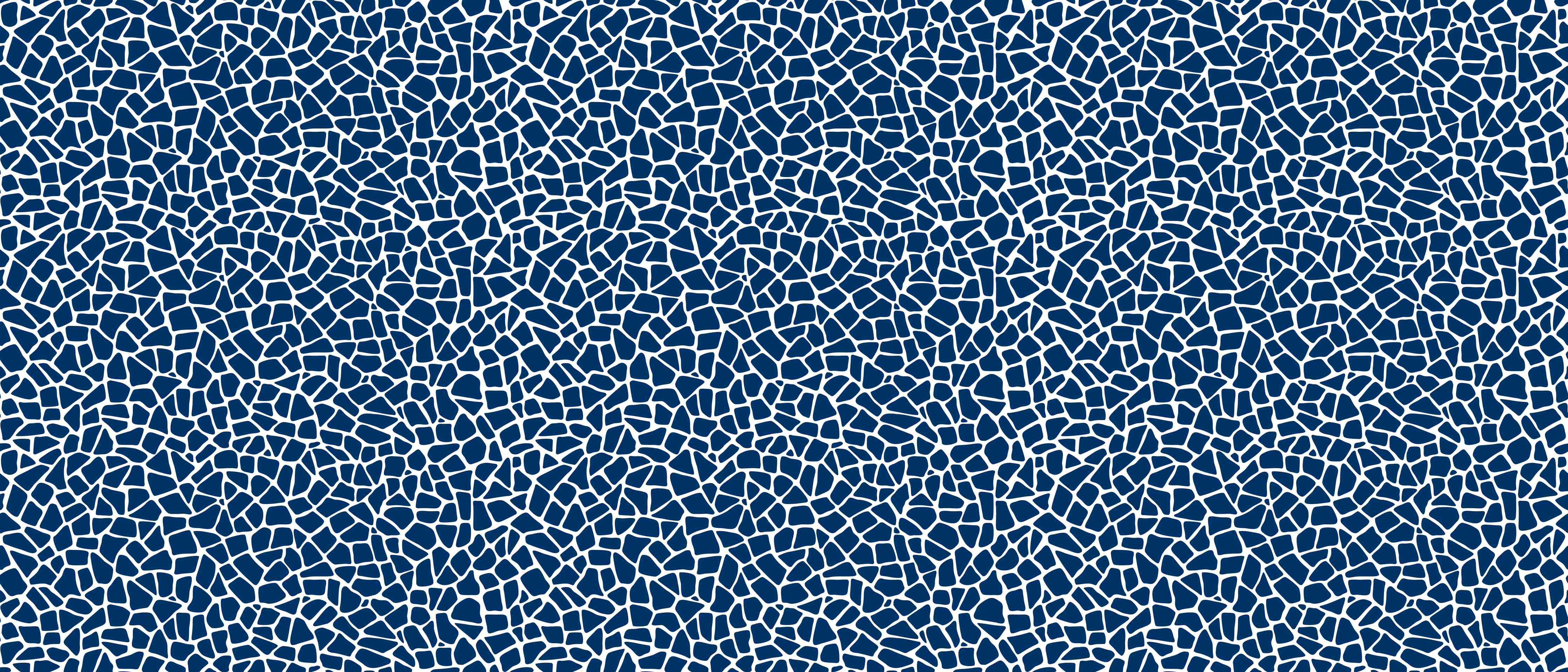 Babyzimmer Wandgestaltung-Luxus-Blau-Mosaik-Tapete