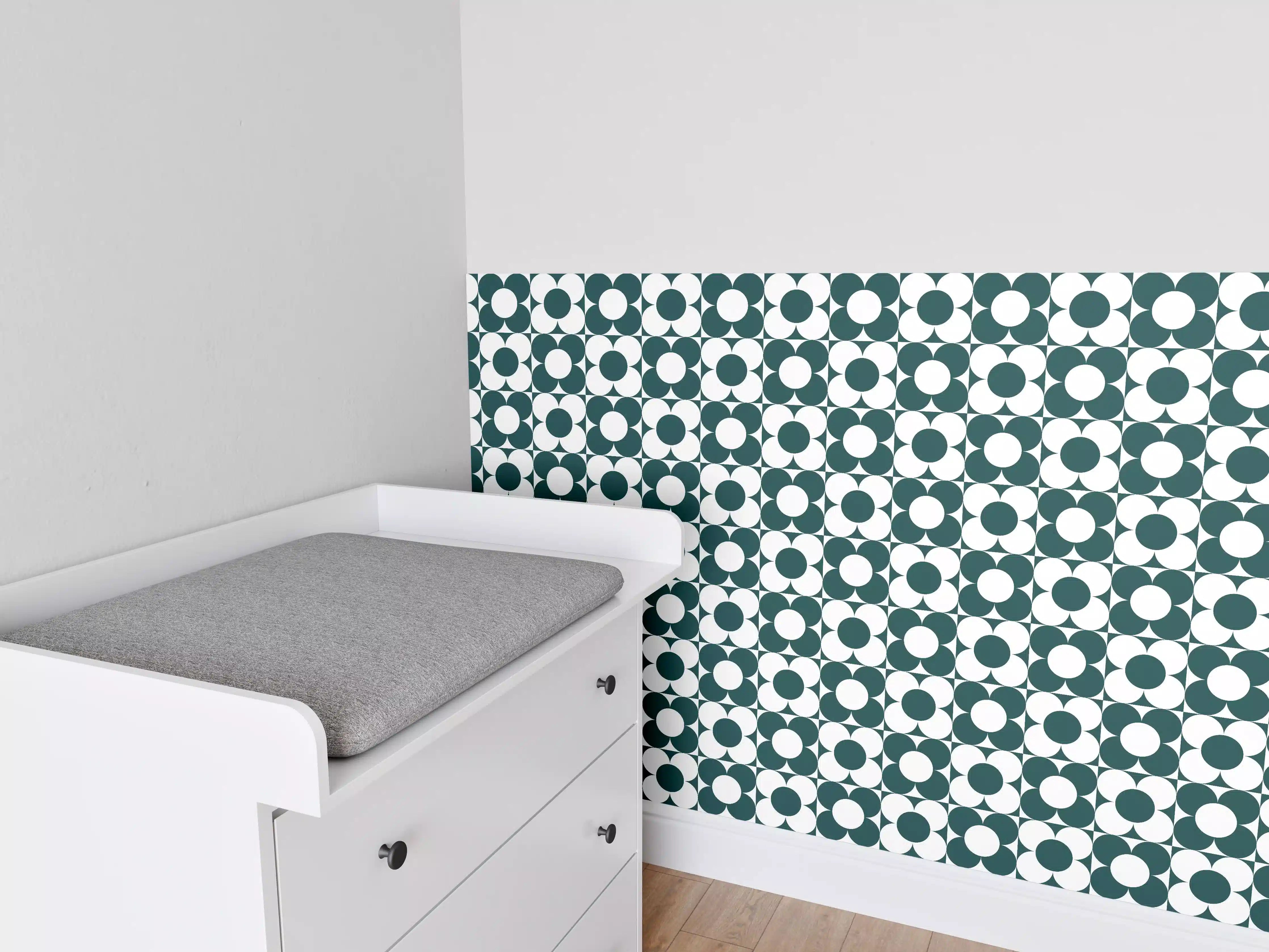Babyzimmer Wandgestaltung - Luxus-Grau-Weiß-Marmor-Textur