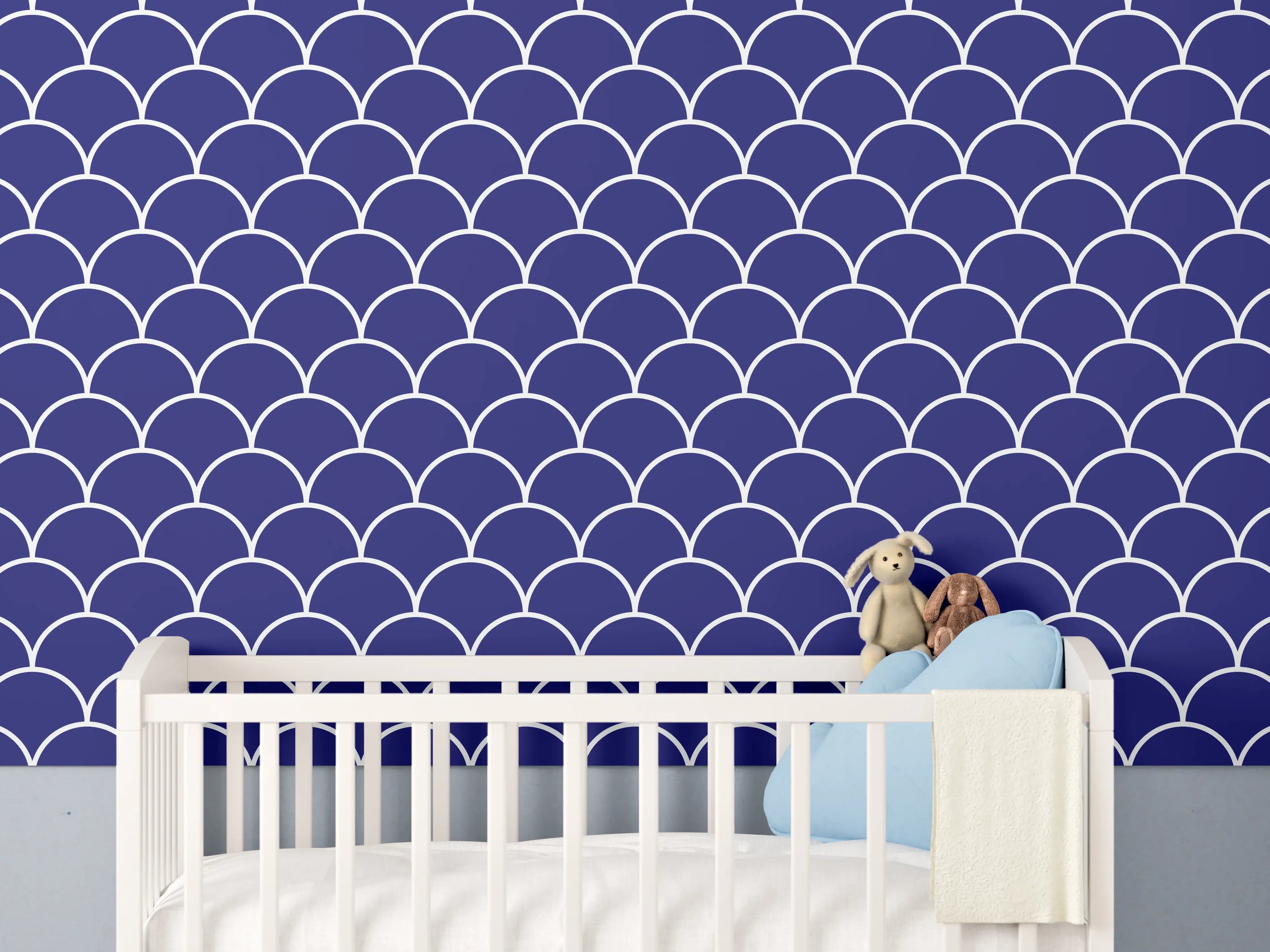 Babyzimmer Wandgestaltung - Luxus-Graue-Marmor-Textur
