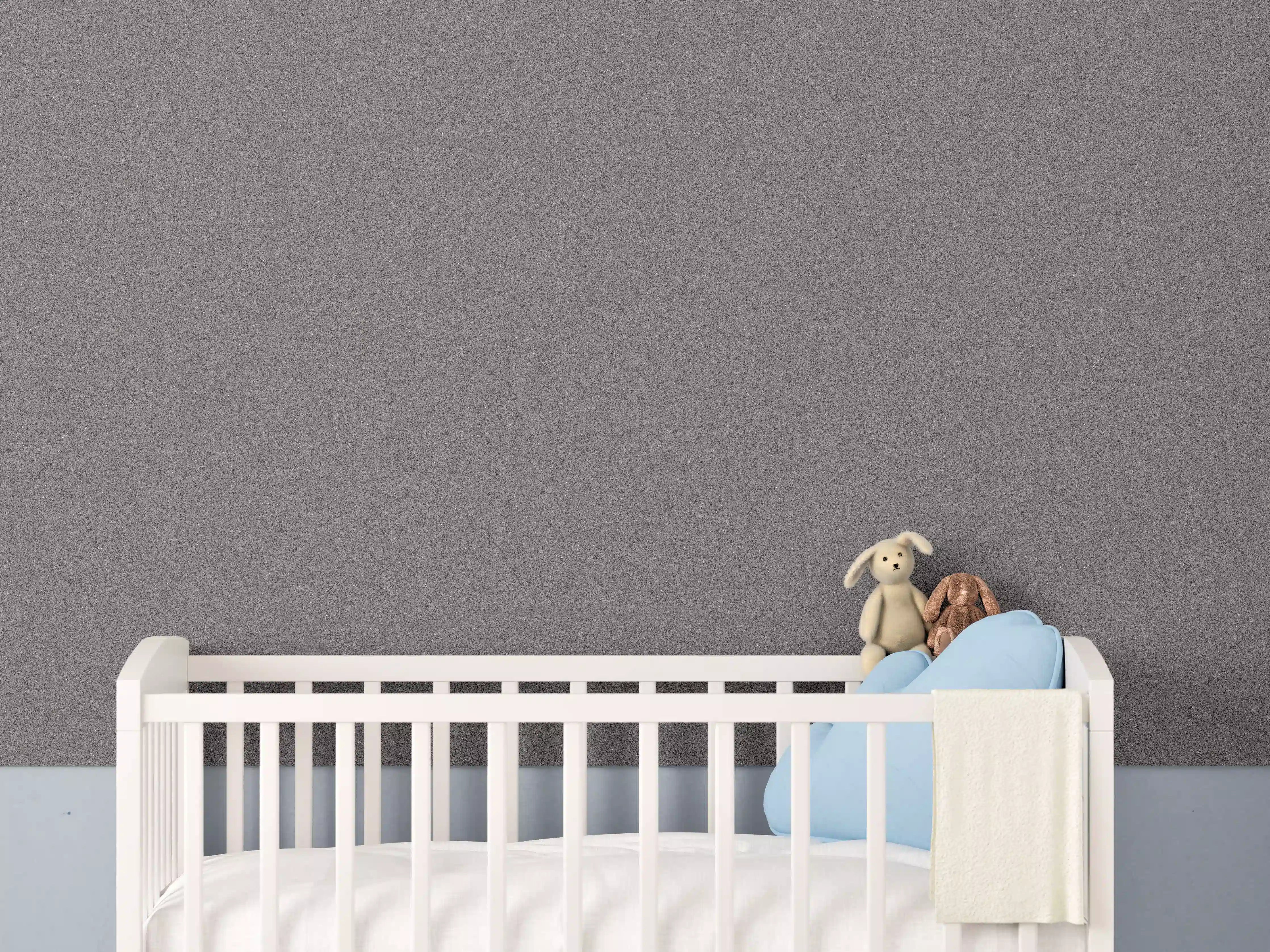 Babyzimmer Wandgestaltung - Marmor Textur dunkel