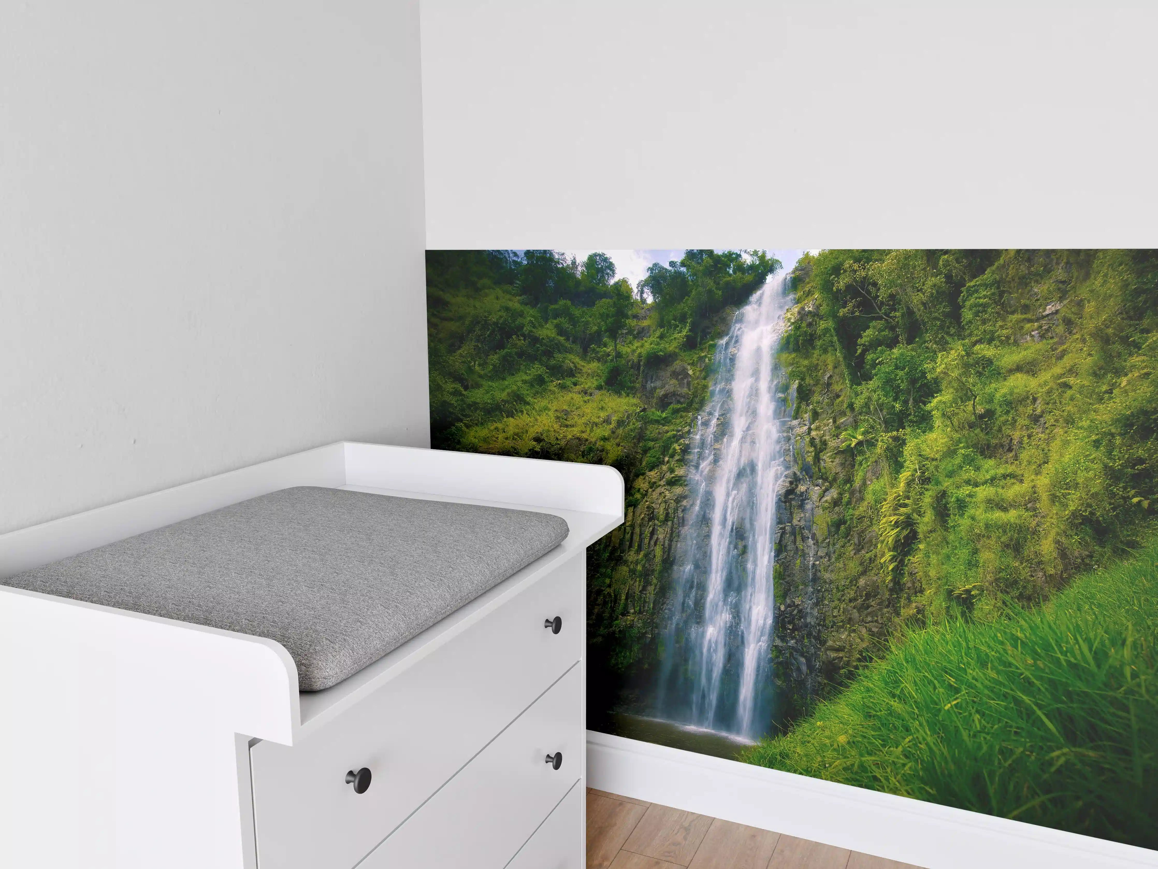Babyzimmer Wandgestaltung - Materuni Waterfall