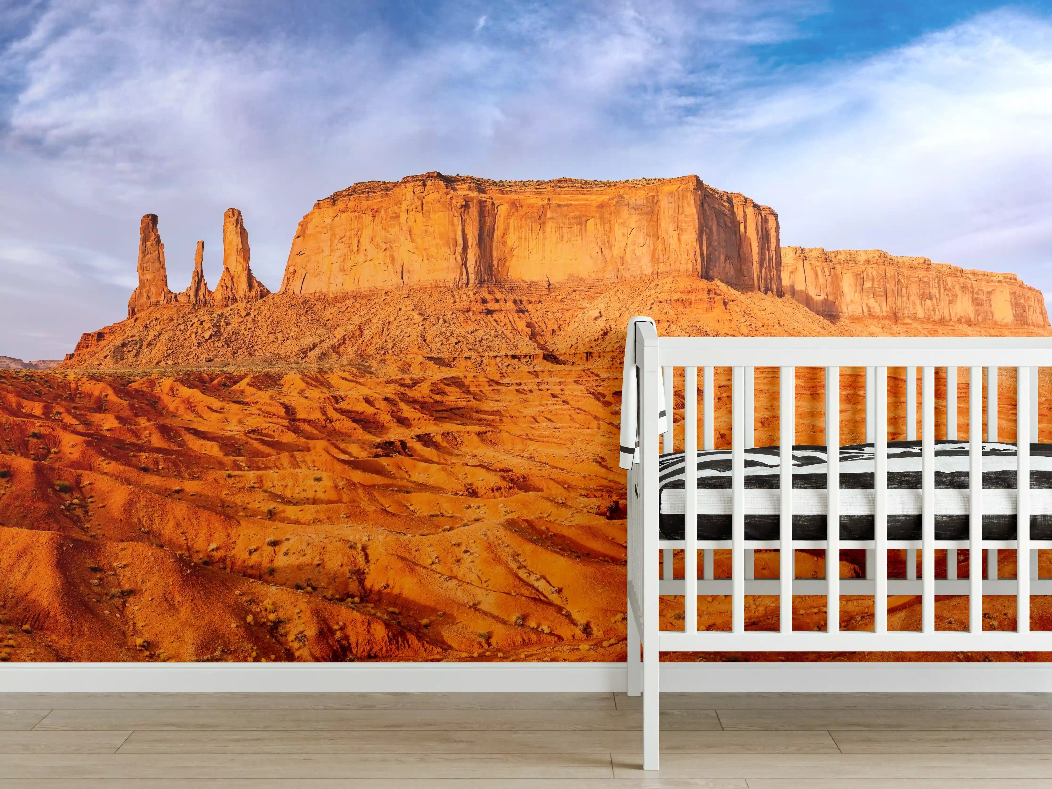 Babyzimmer Wandgestaltung - Monumentale Tallandschaft