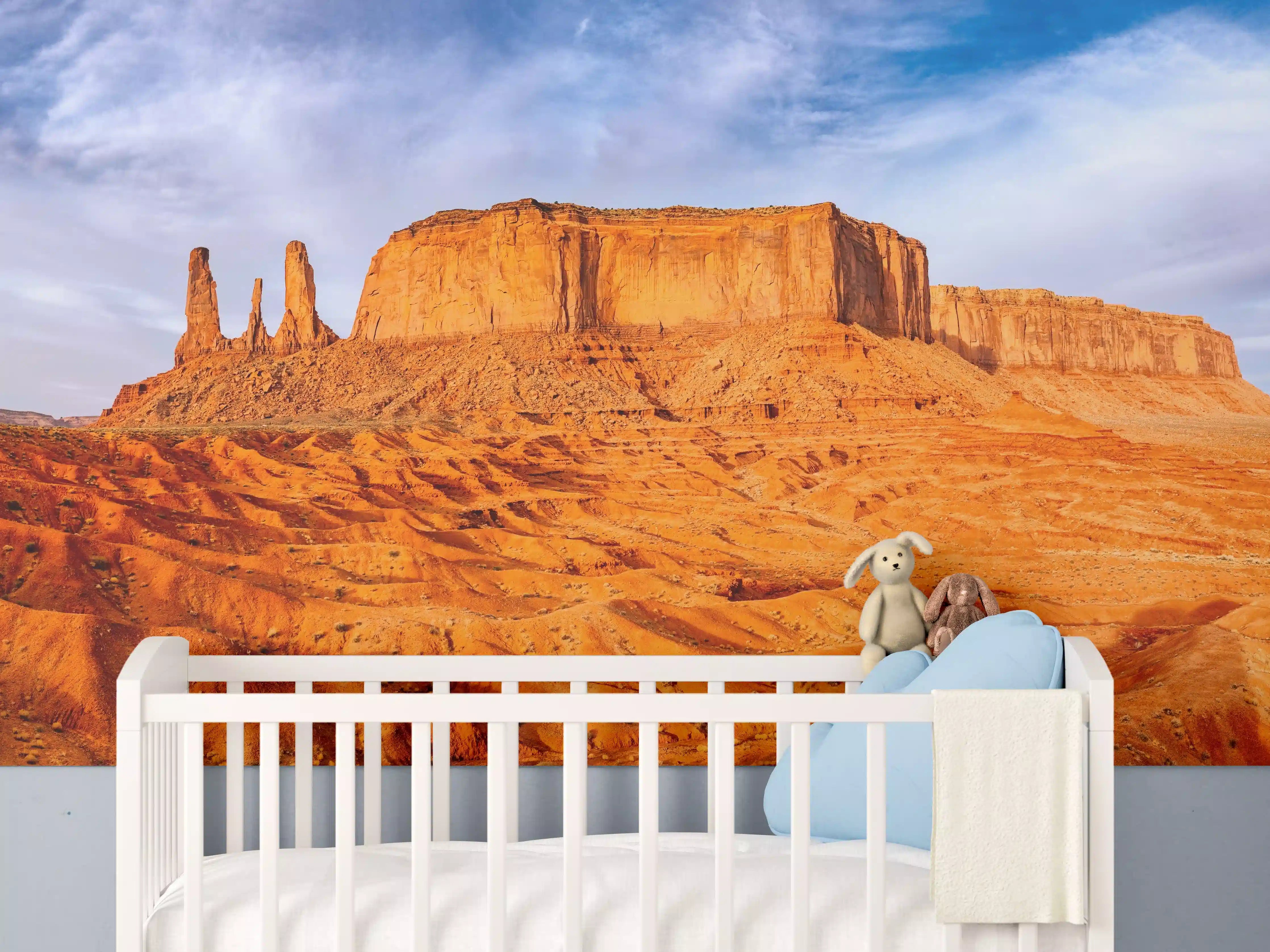 Babyzimmer Wandgestaltung - Monumentale Tallandschaft