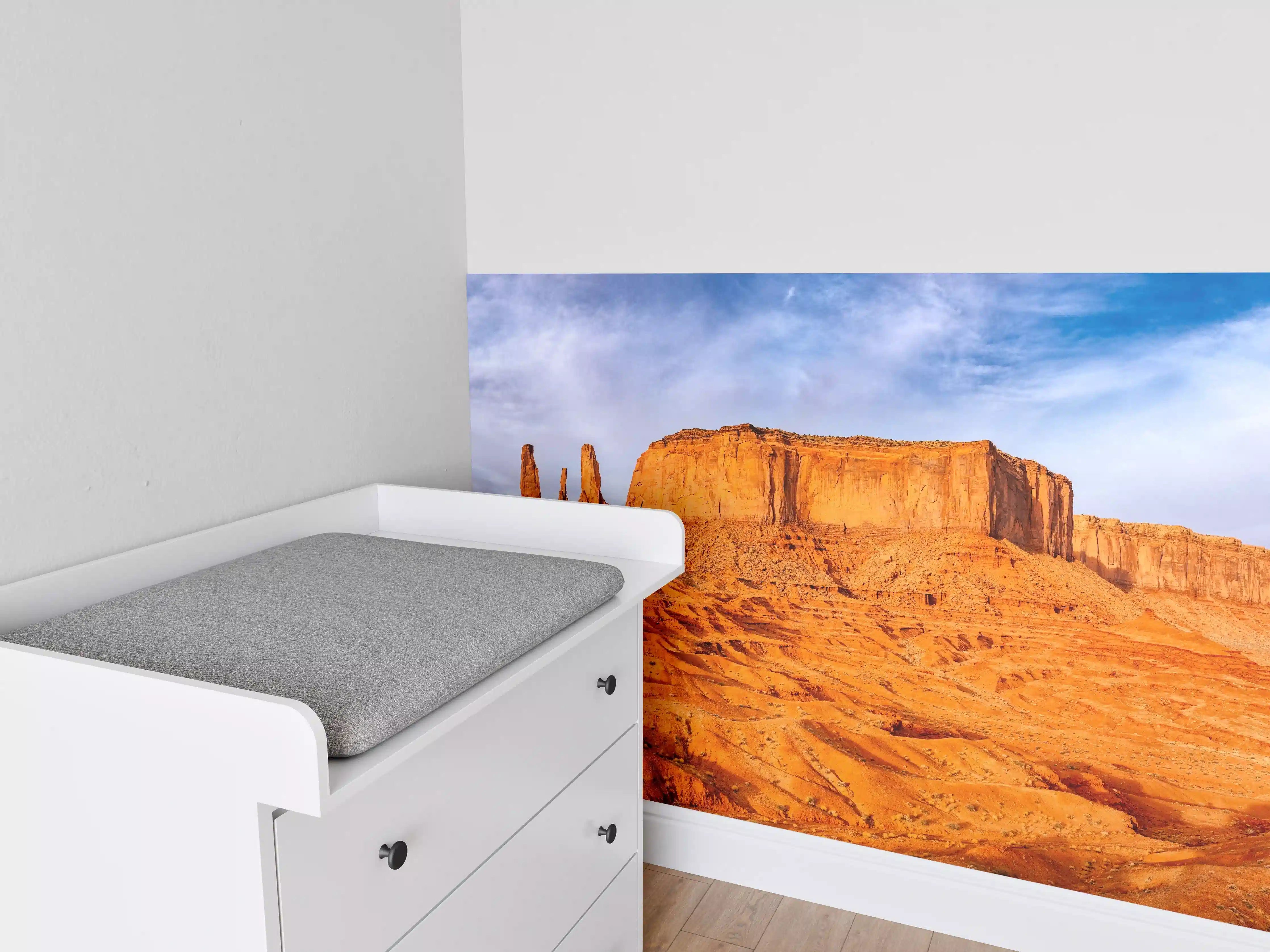 Babyzimmer Wandgestaltung - Monumentale Tallandschaft