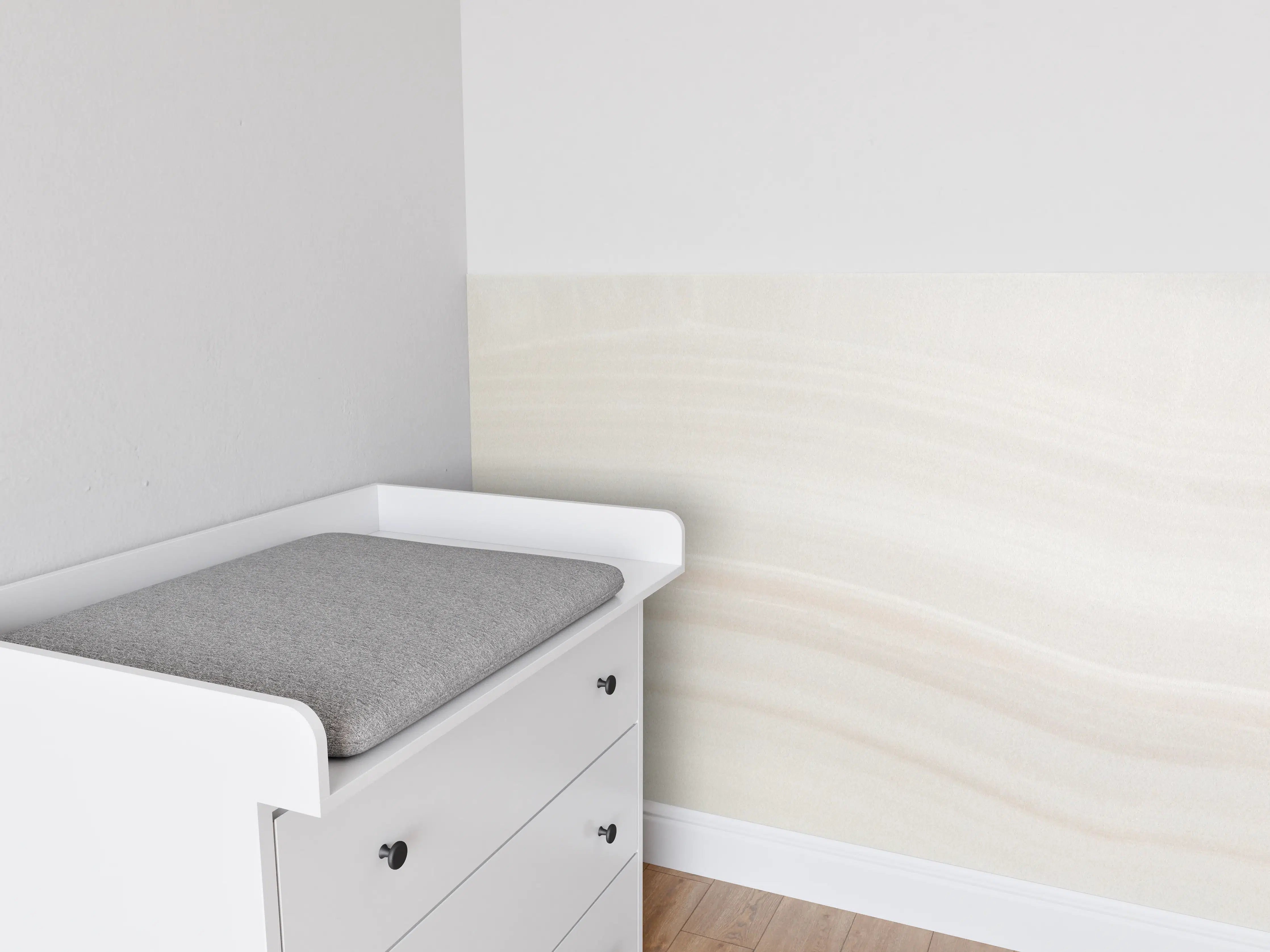 Babyzimmer Wandgestaltung - Natürliches Onyxmarmormuster