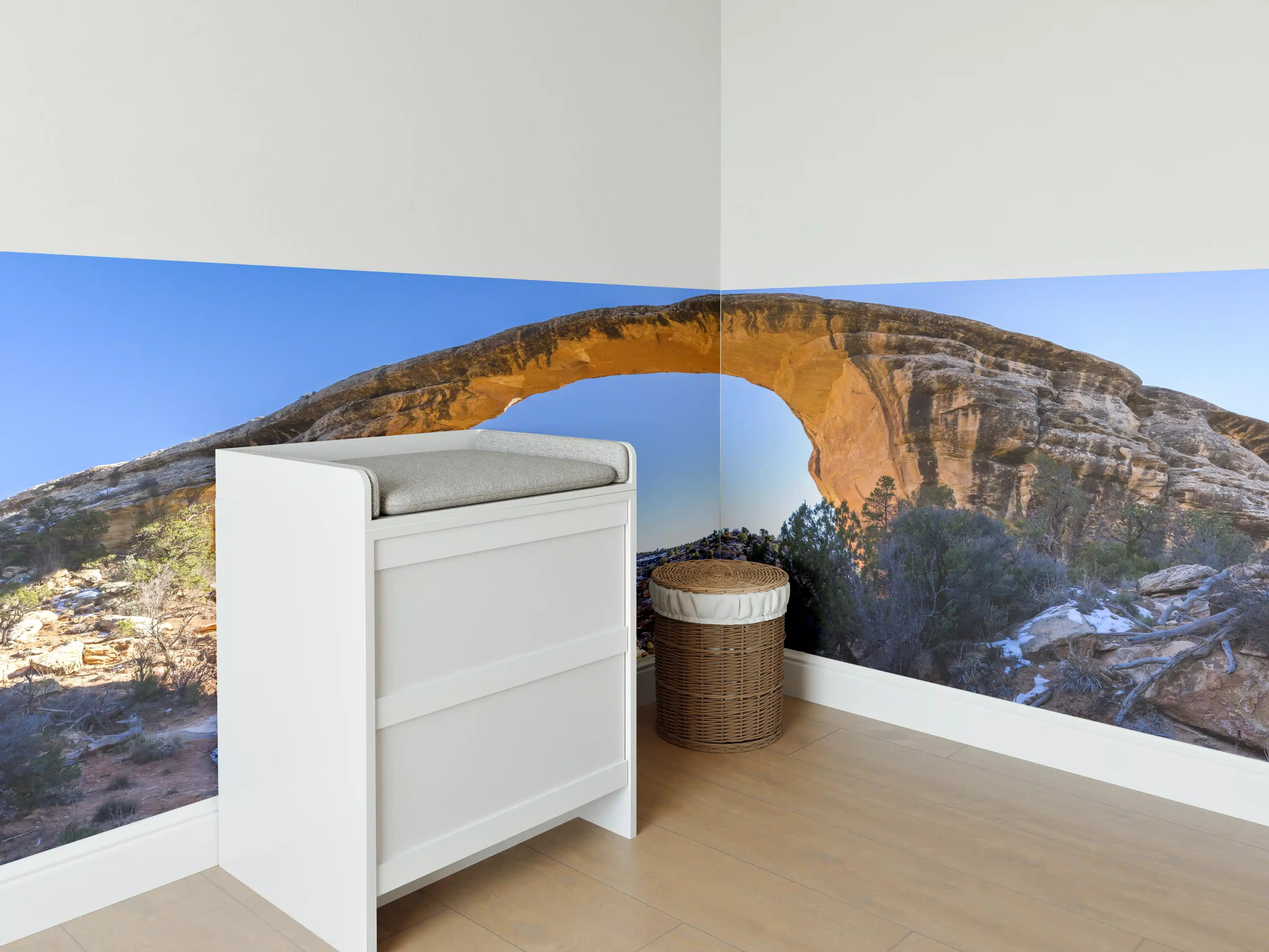 Babyzimmer Wandgestaltung - Owachomo Naturbrücke Panorama
