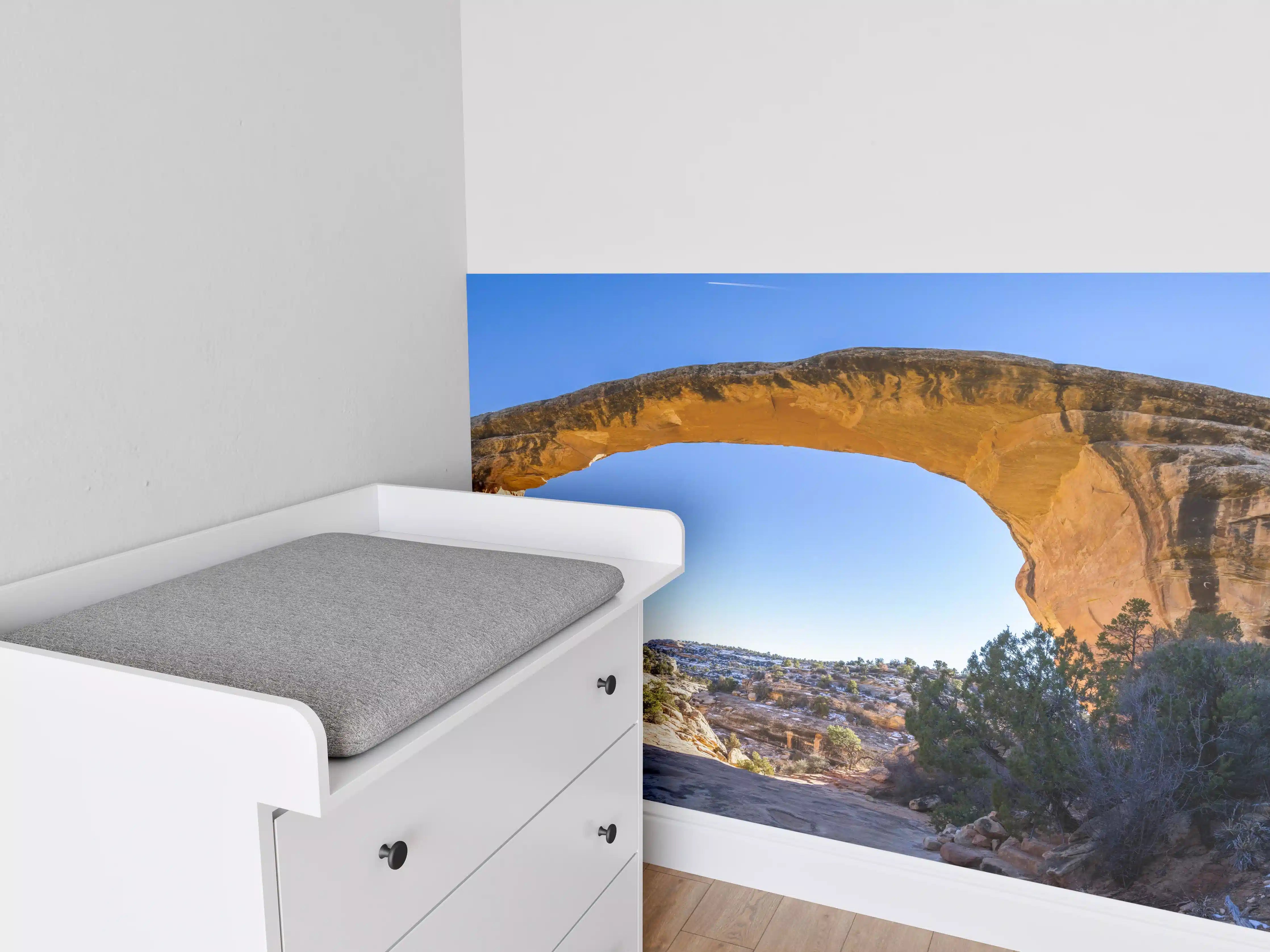 Babyzimmer Wandgestaltung - Owachomo Naturbrücke Panorama