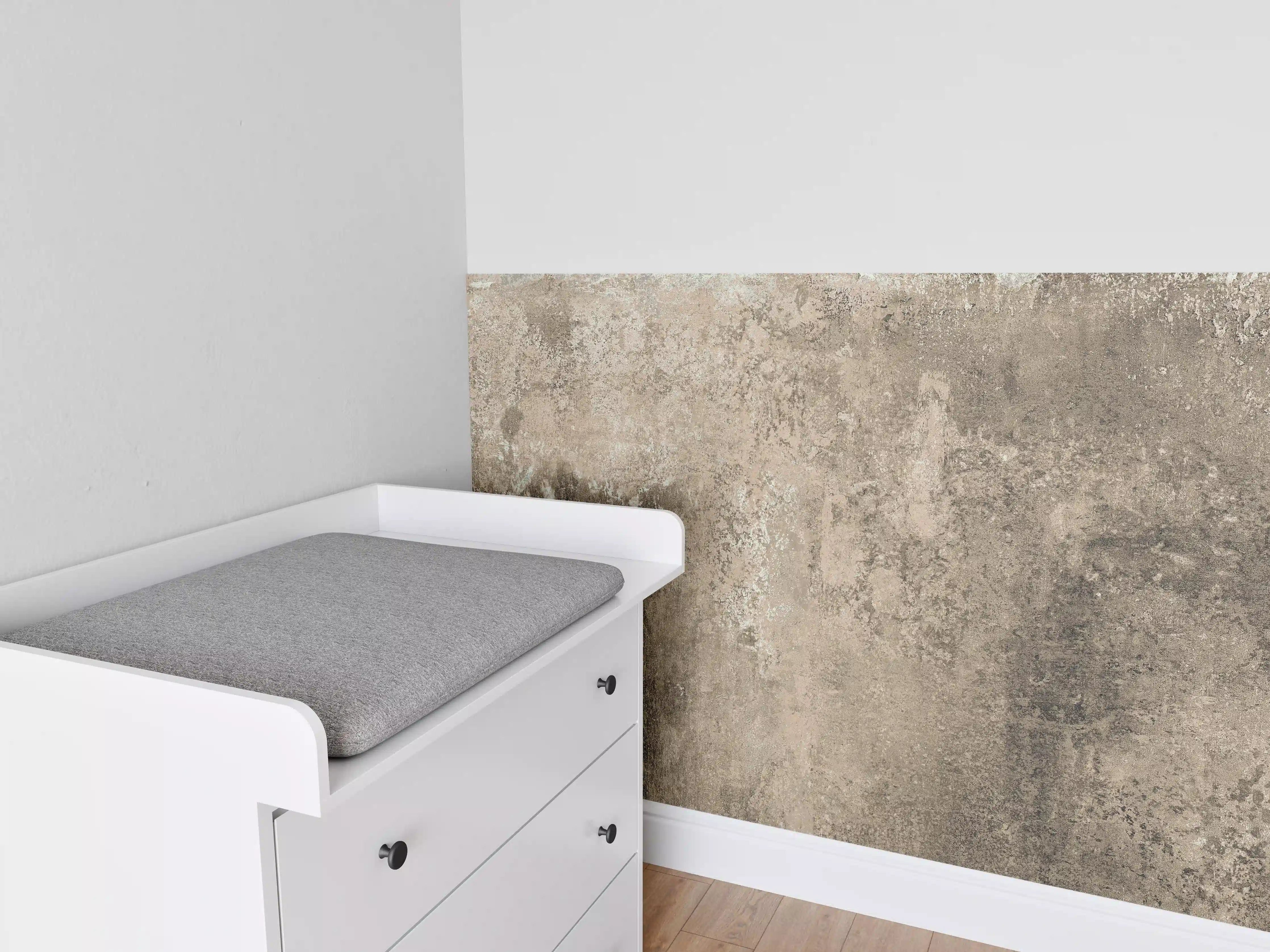 Babyzimmer Wandgestaltung - Rustikale Marmor Textur - Naturstein