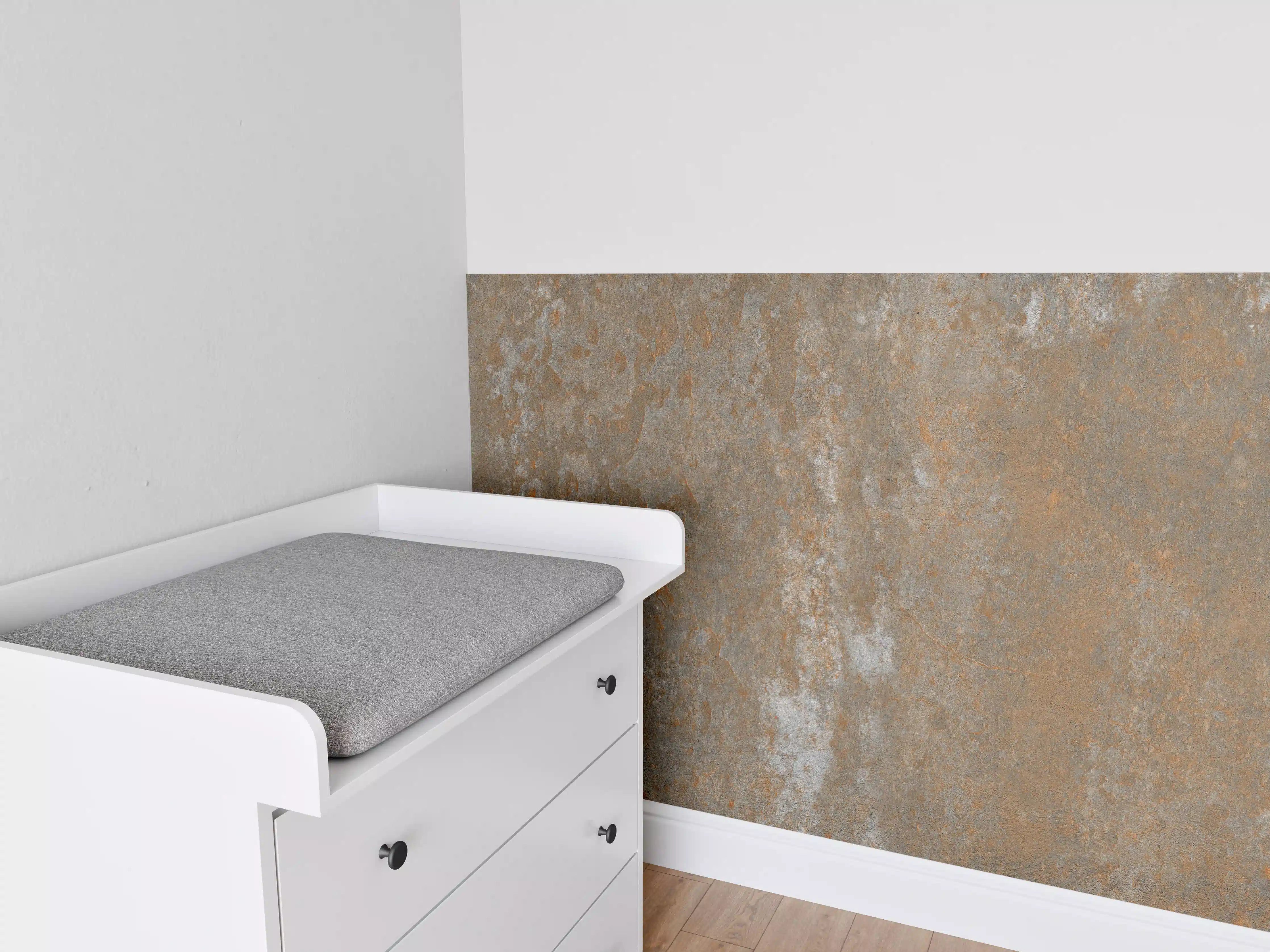 Babyzimmer Wandgestaltung - Rustikaler Stein Hintergrund