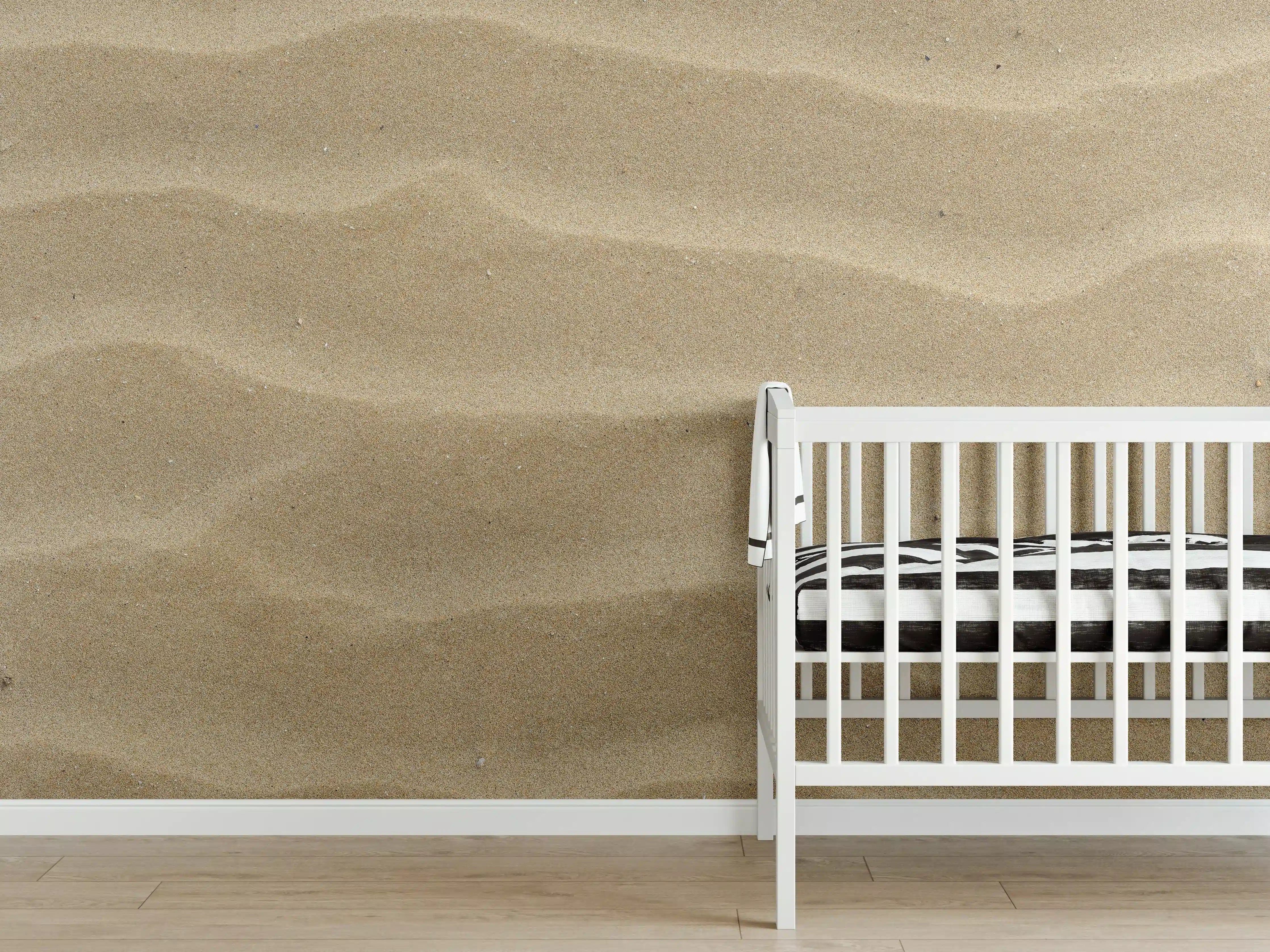 Babyzimmer Wandgestaltung - Sandstrand