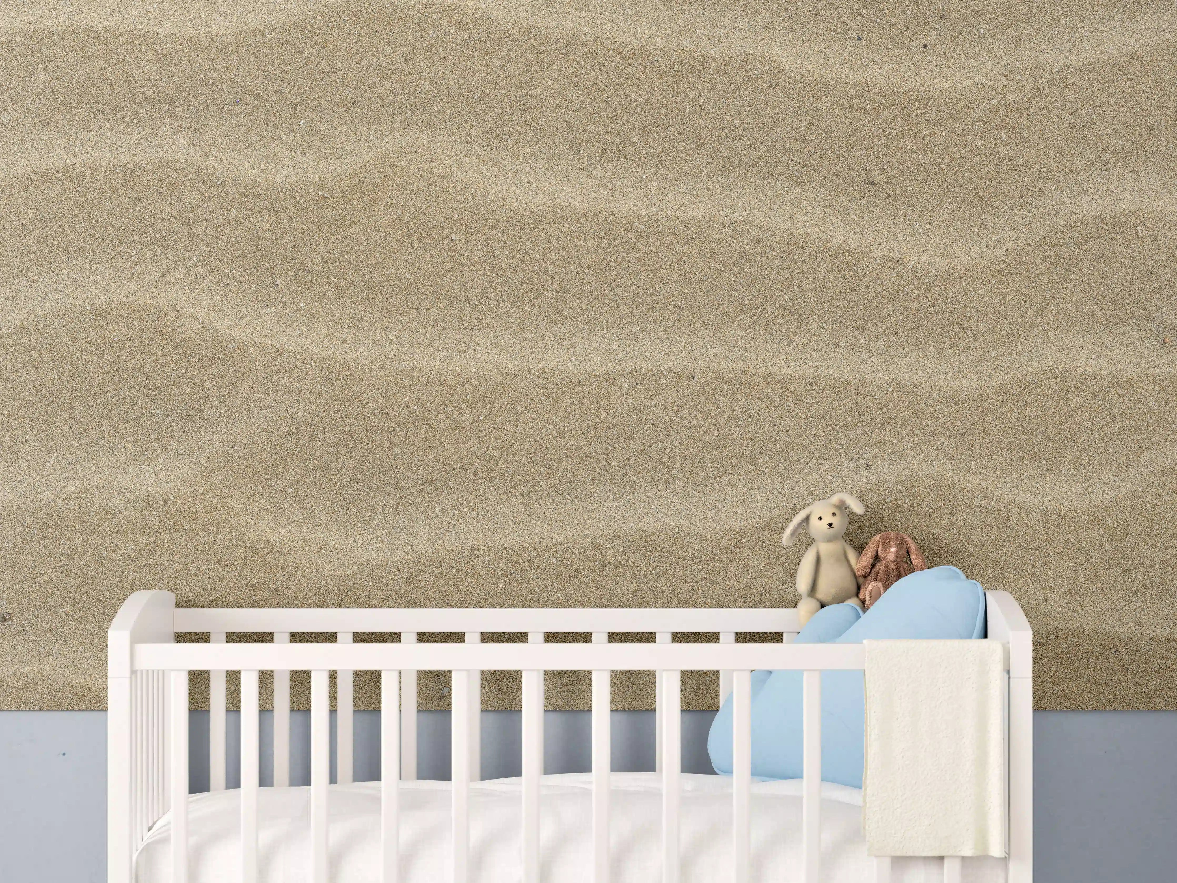 Babyzimmer Wandgestaltung - Sandstrand