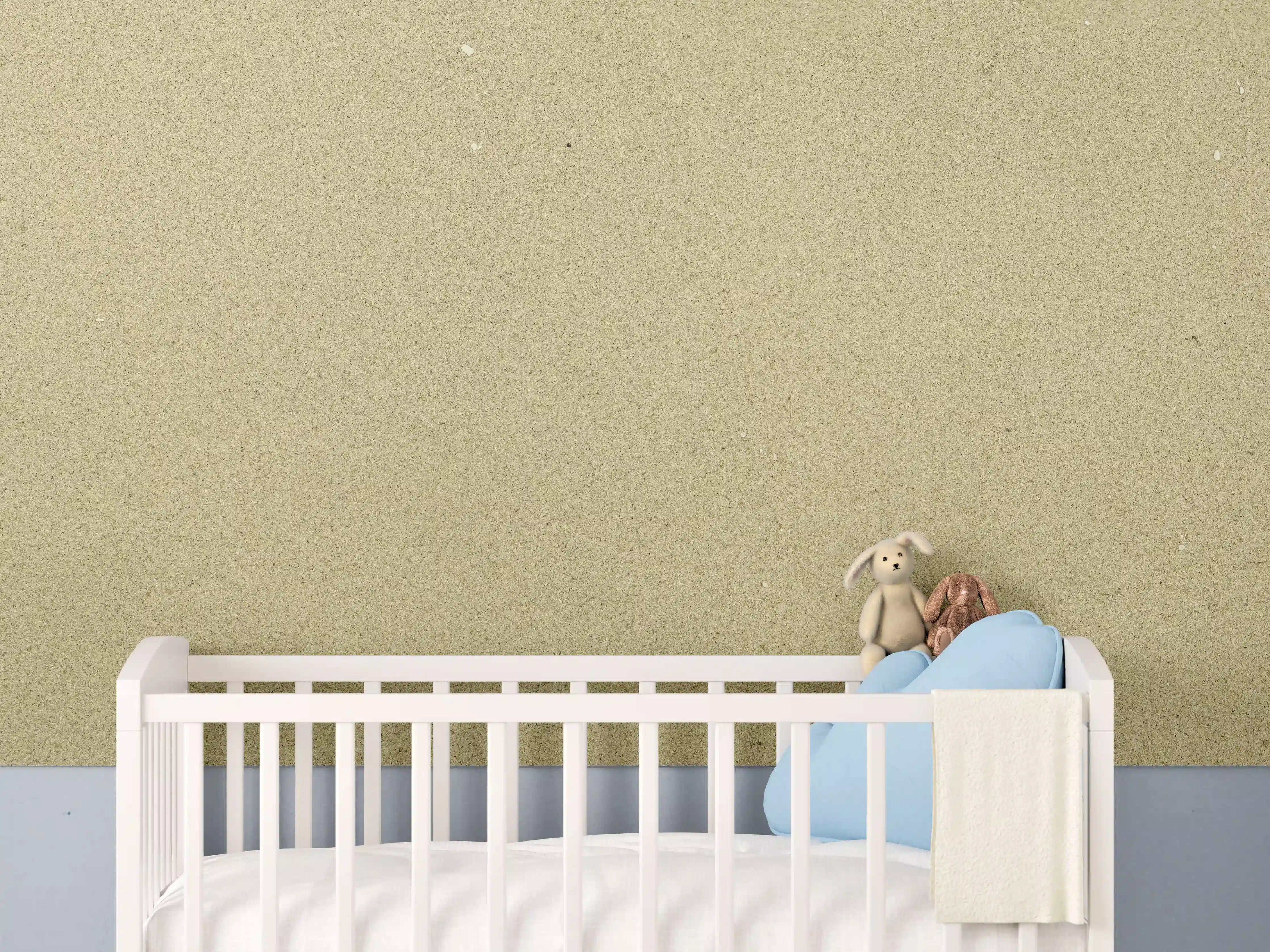 Babyzimmer Wandgestaltung - Sandstrand Textur