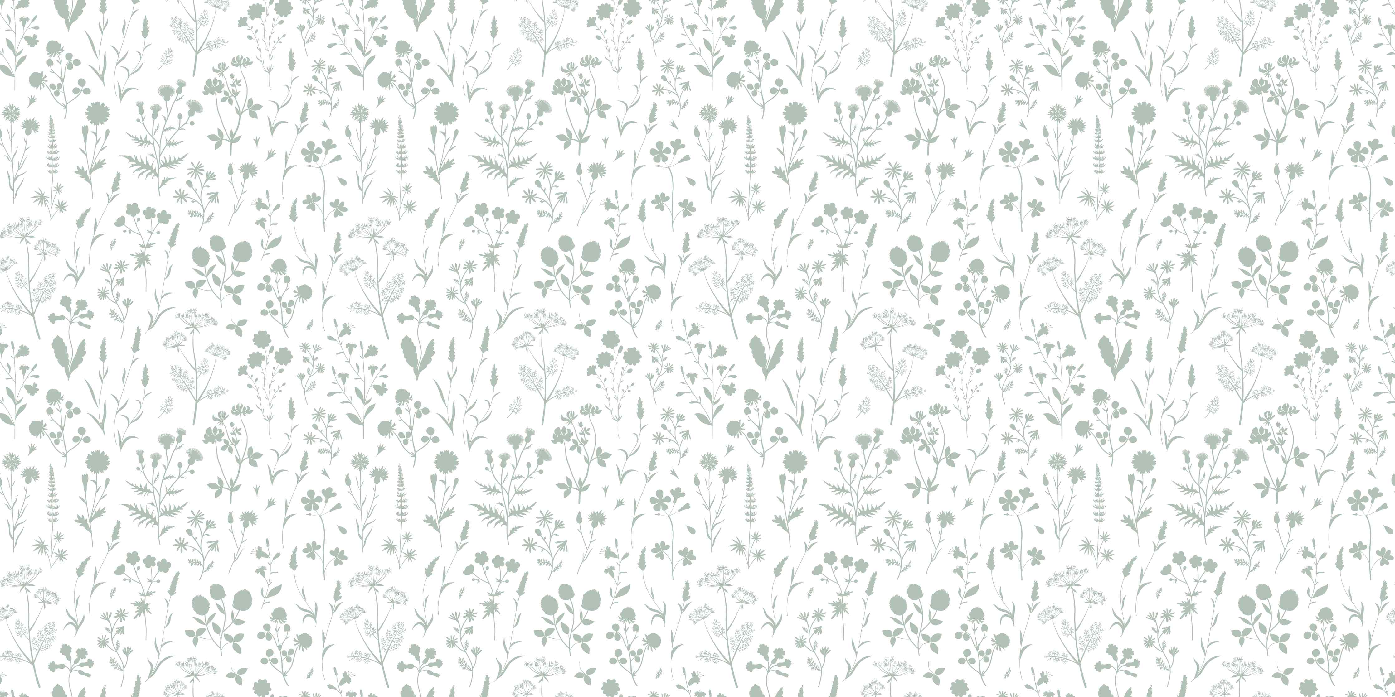 Babyzimmer Wandgestaltung-Sanfte Grautöne: Pastellrosen