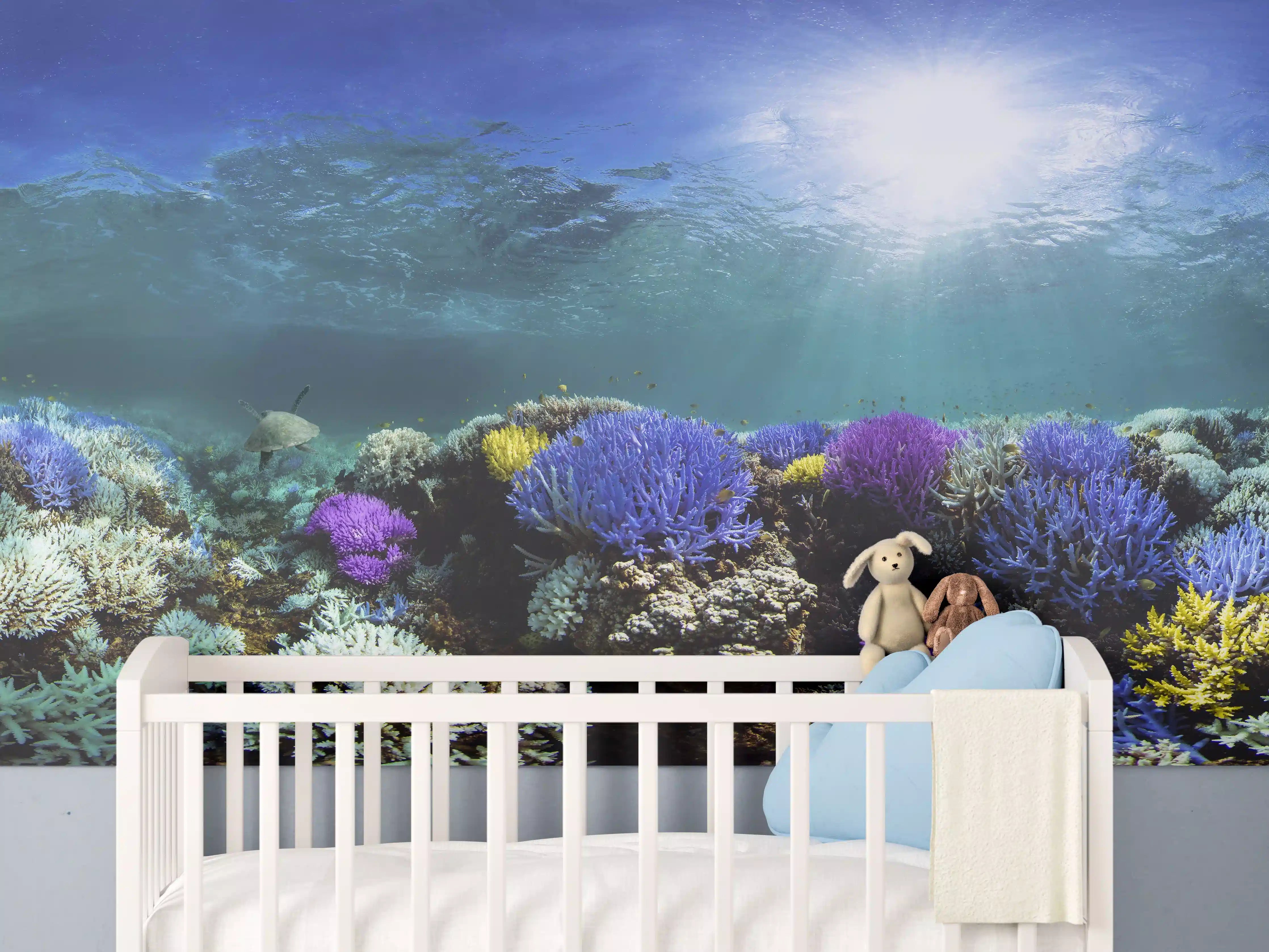 Babyzimmer Wandgestaltung - Schönes Korallenriff