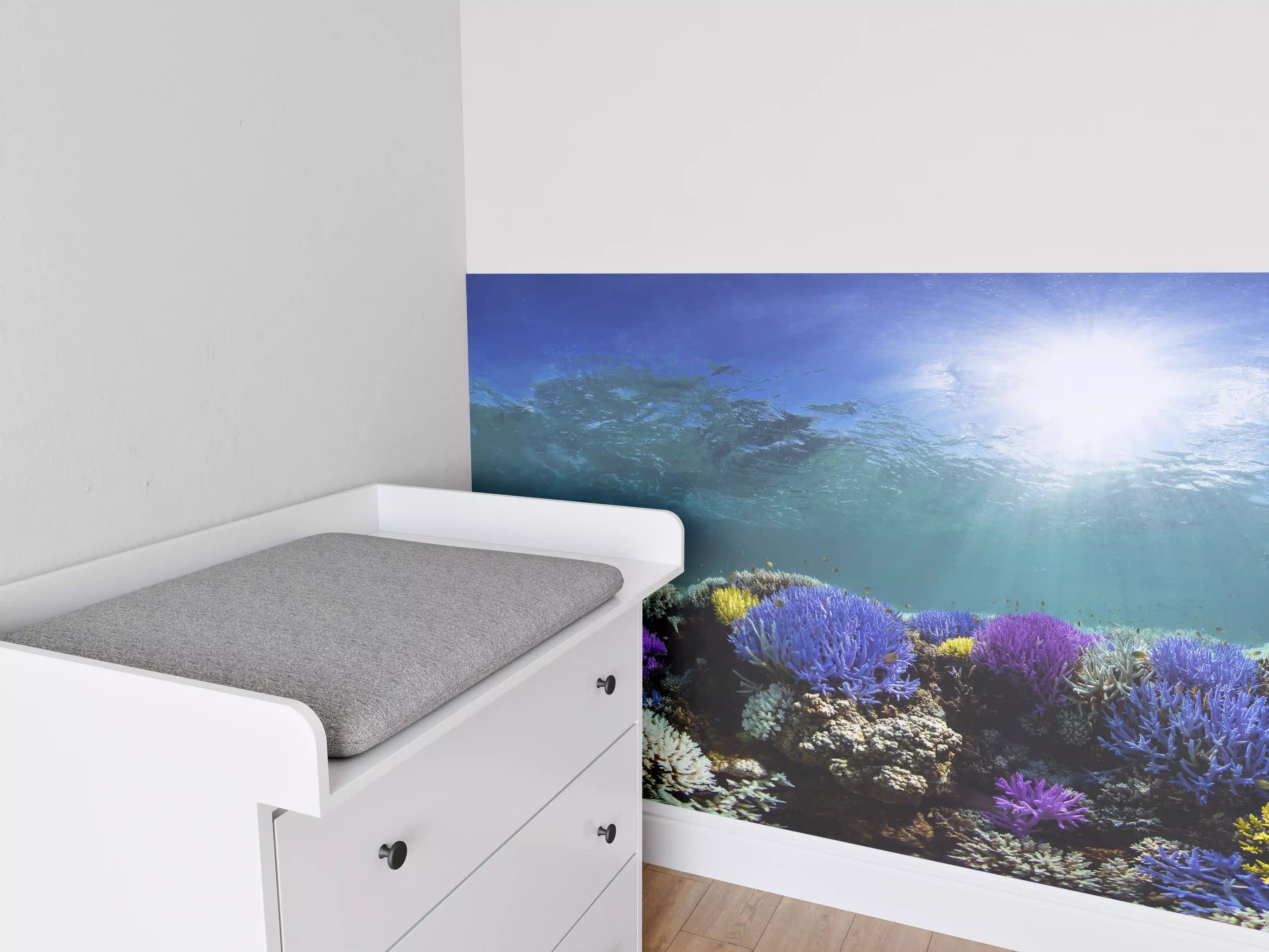 Babyzimmer Wandgestaltung - Schönes Korallenriff