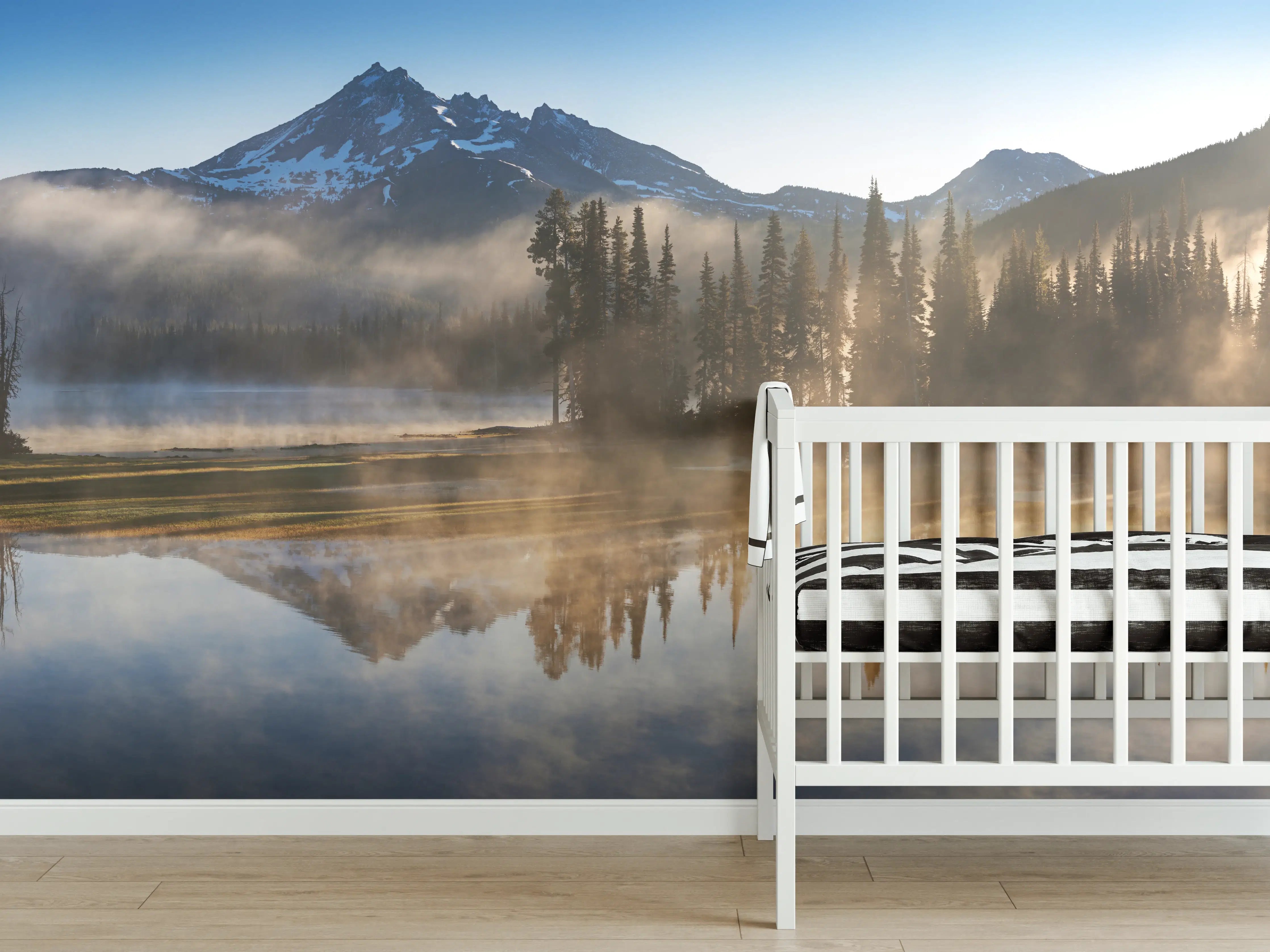 Babyzimmer Wandgestaltung - South Sister & Broken - Spar