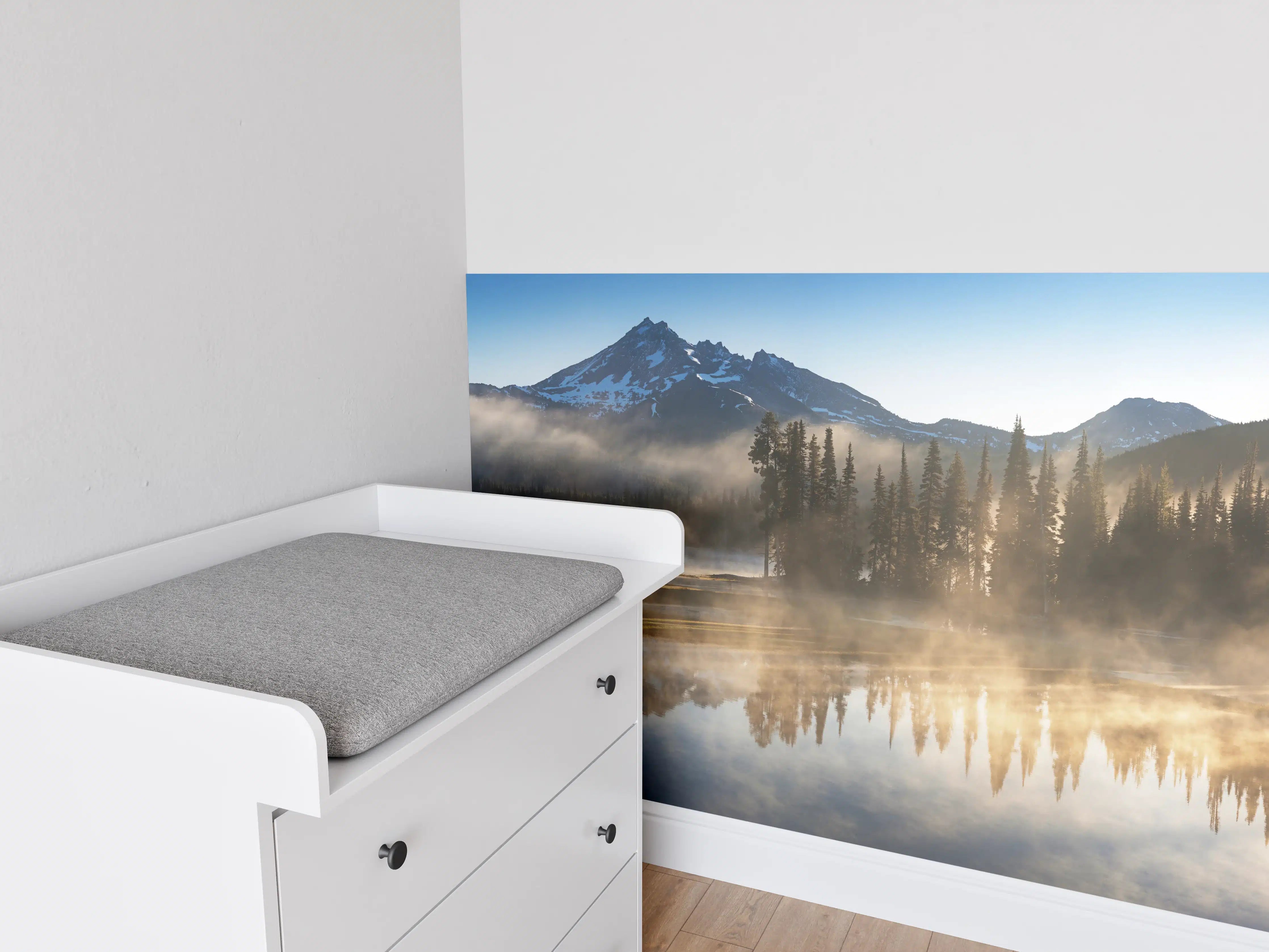 Babyzimmer Wandgestaltung - South Sister & Broken - Spar